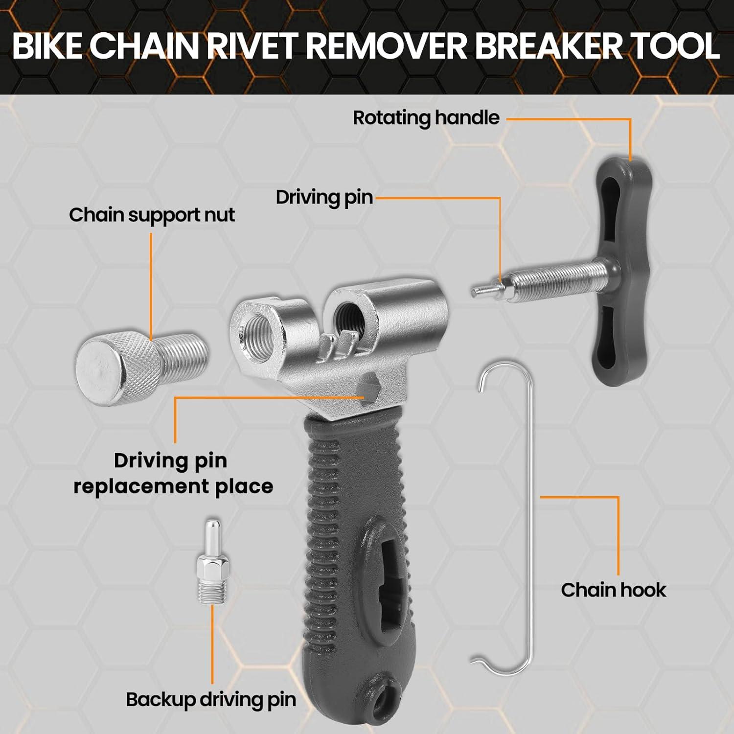 Juego de Herramientas Oumers para Reparar Cadenas de Bicicleta