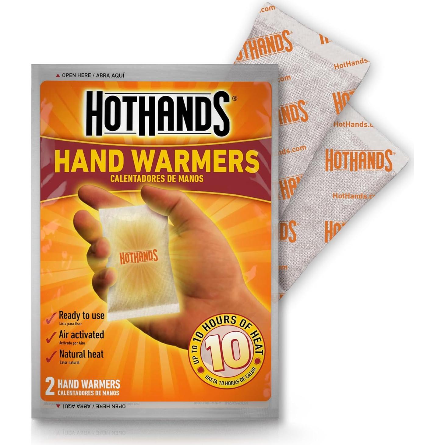 Calentadores de Manos HotHands - Paquete de 10 Unidades