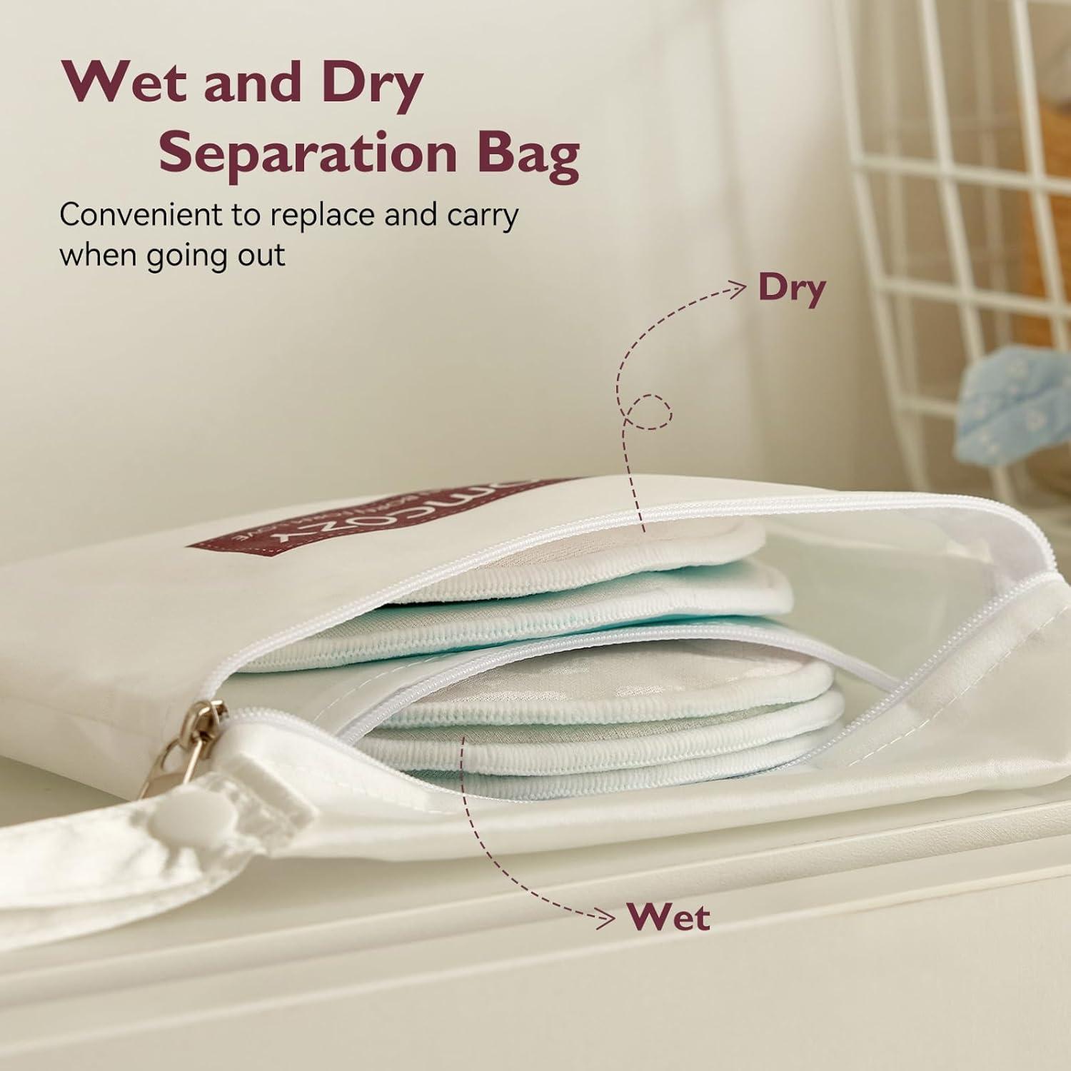 Almohadillas de Lactancia Reutilizables Momcozy 6 Piezas Gruesas