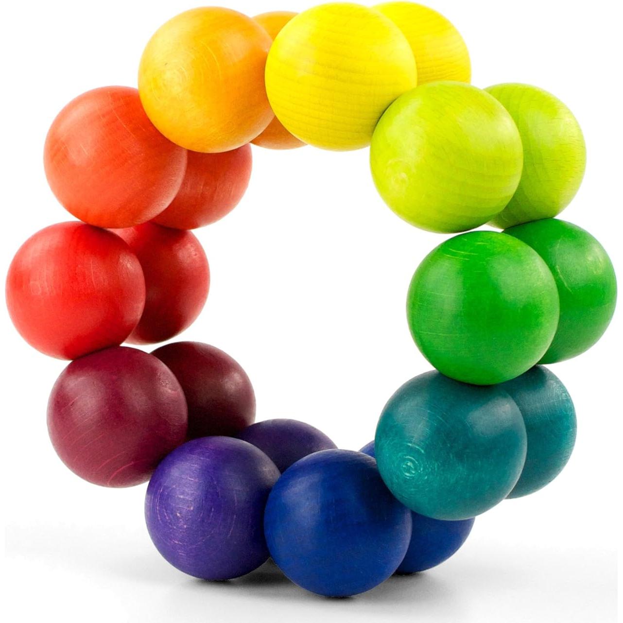 Bola ART de Madera Arcoíris 20 - JUEGO ARTÍSTICO