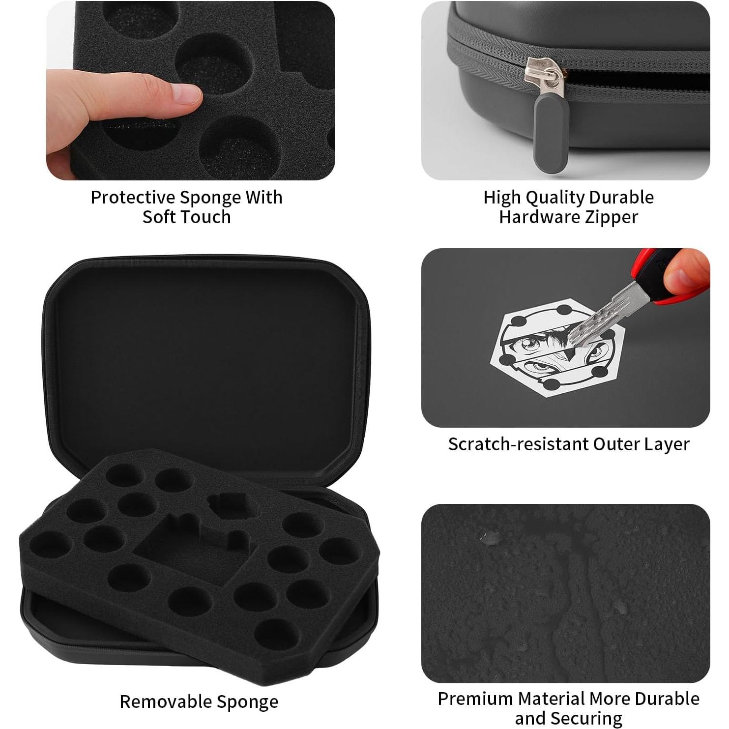 Funda Organizadora de Juguetes Bakugan Roseliya - Negra