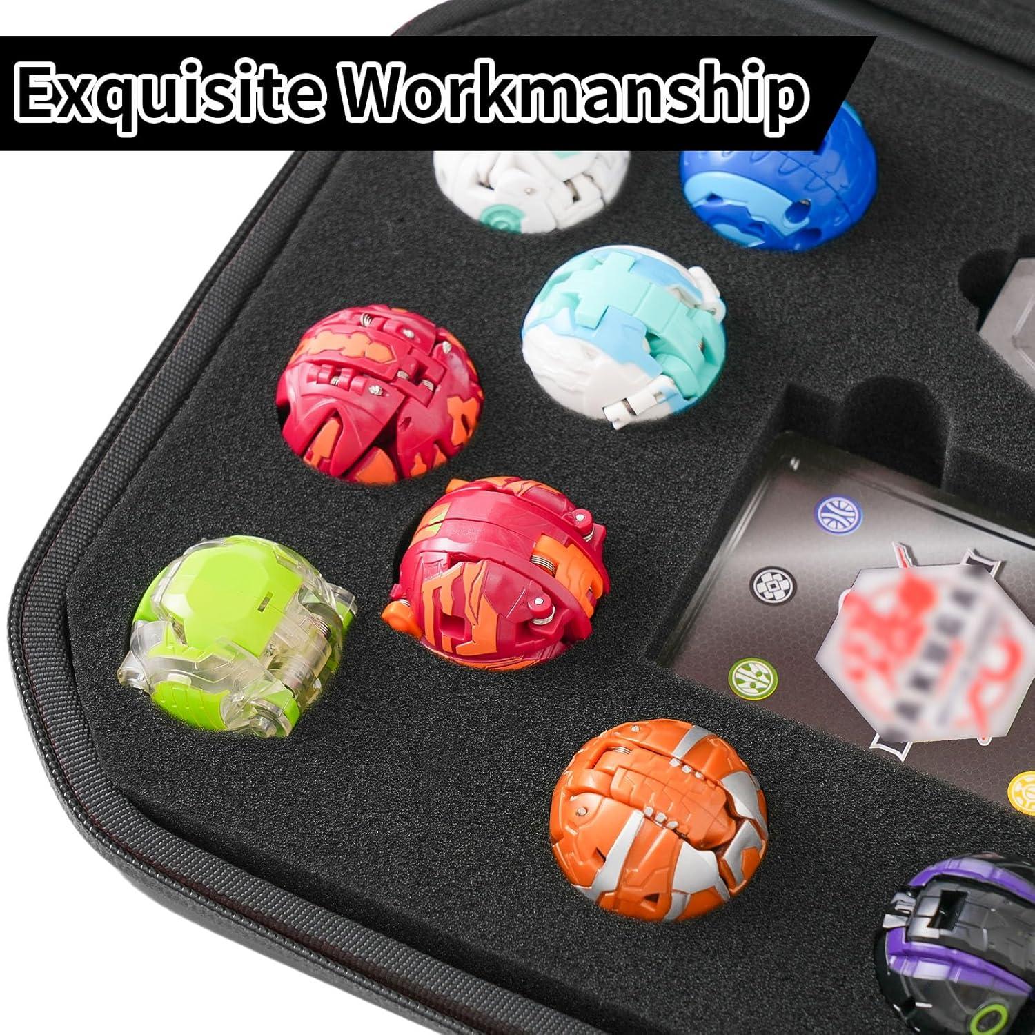 Funda Organizadora de Juguetes Bakugan Roseliya - Negra