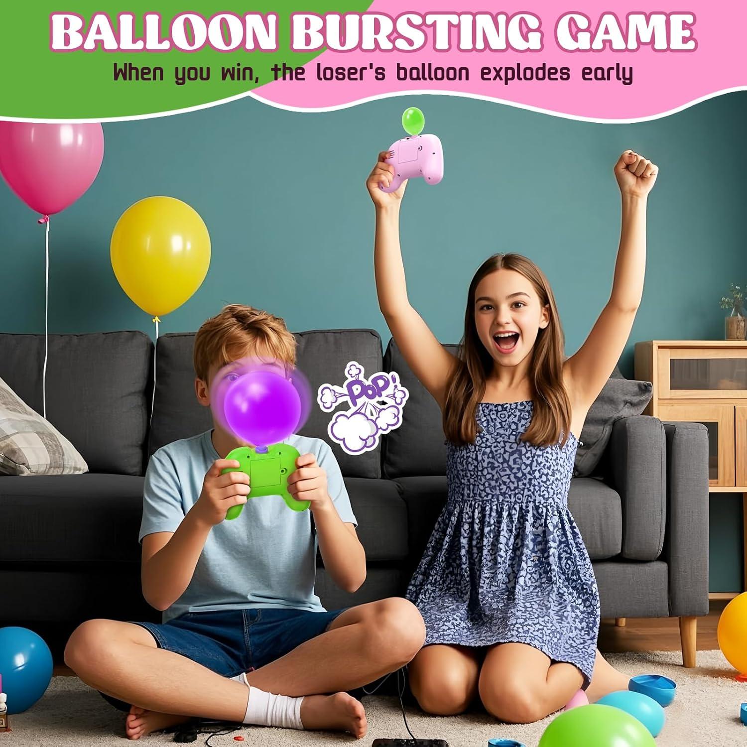 Juego de Empuje Rápido Fygurso Rosa y Verde para 2 Jugadores