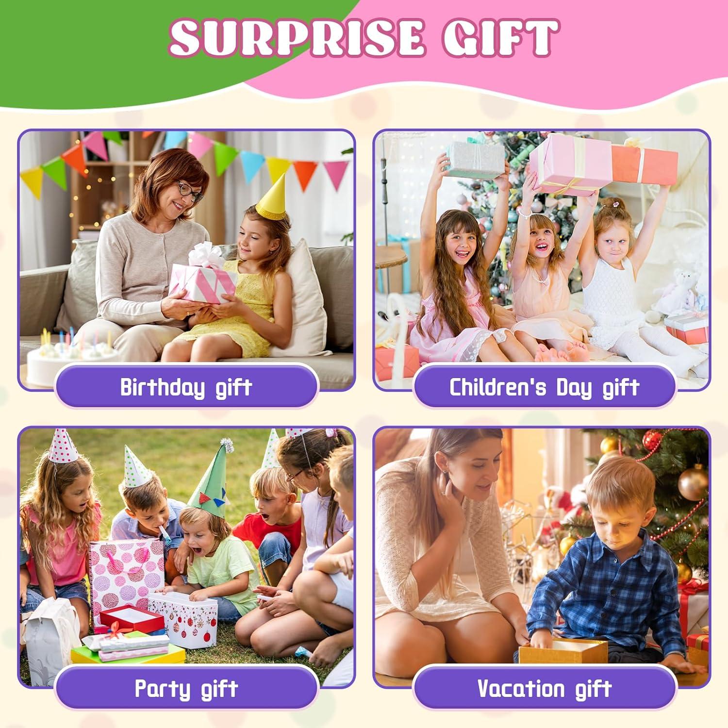 Juego de Empuje Rápido Fygurso Rosa y Verde para 2 Jugadores