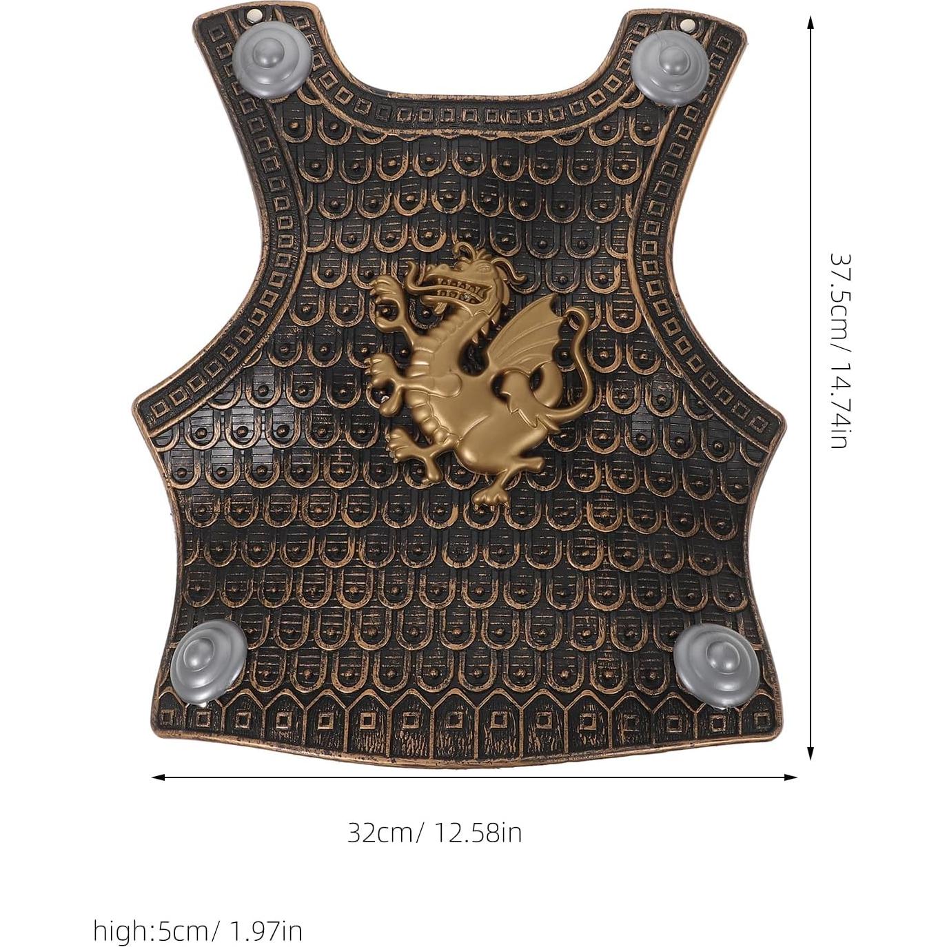 Juguete Escudo Medieval TOYANDONA 37.5x32cm 2 Piezas