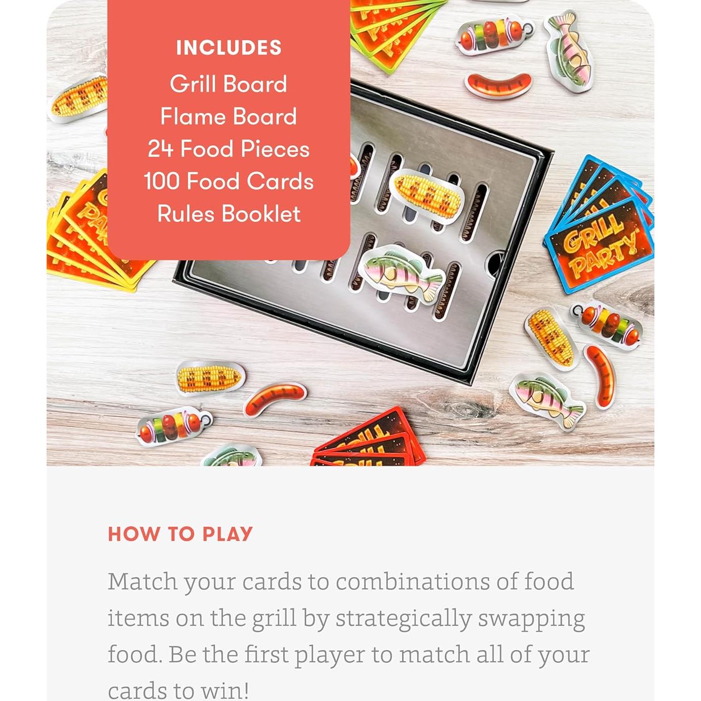 Juego de Matemáticas Fiesta en la Parrilla SimplyFun - 2 a 5 Jugadores - Edades 8+