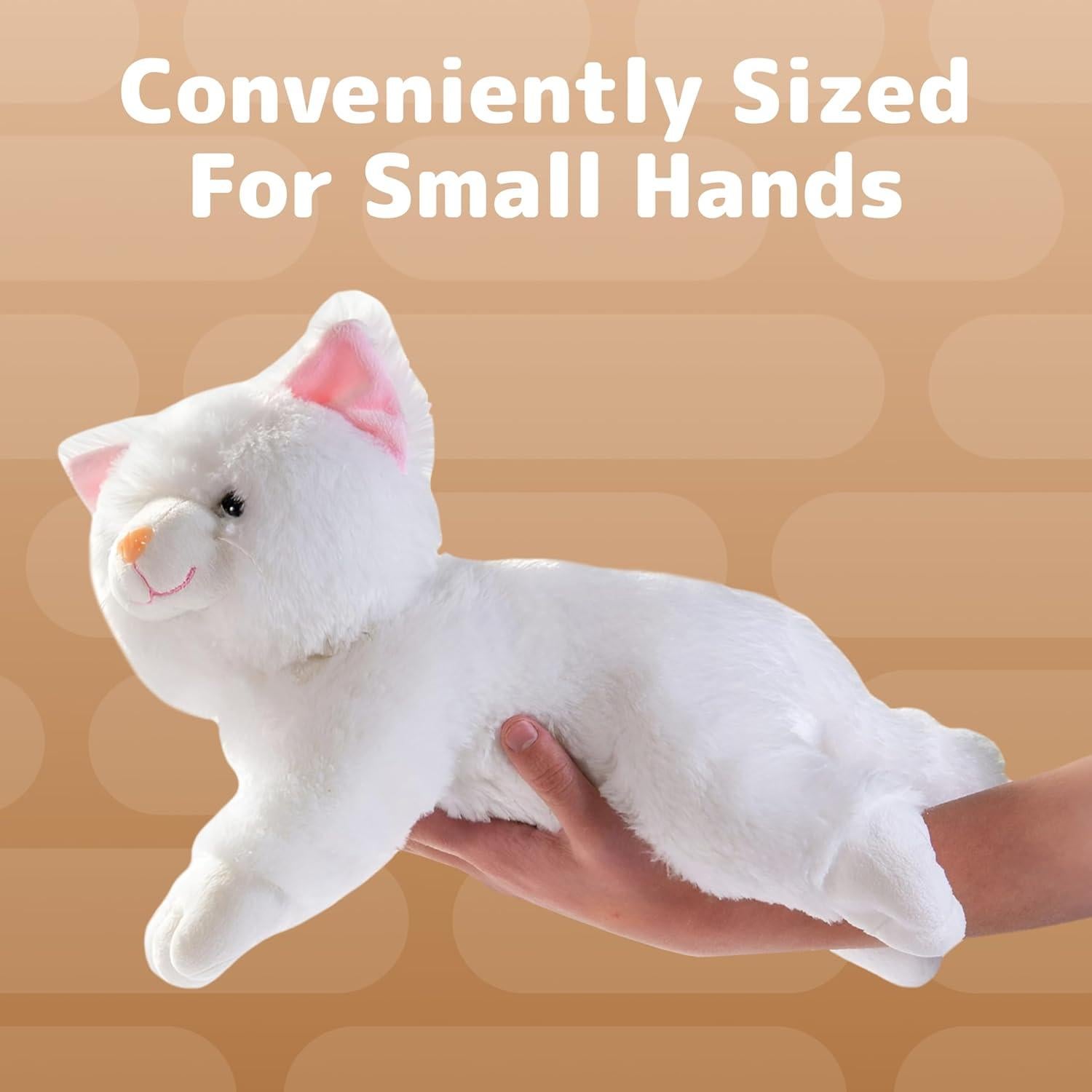 Conjunto de Juguetes de Peluche Prextex - Gato Grande y 3 Gatitos