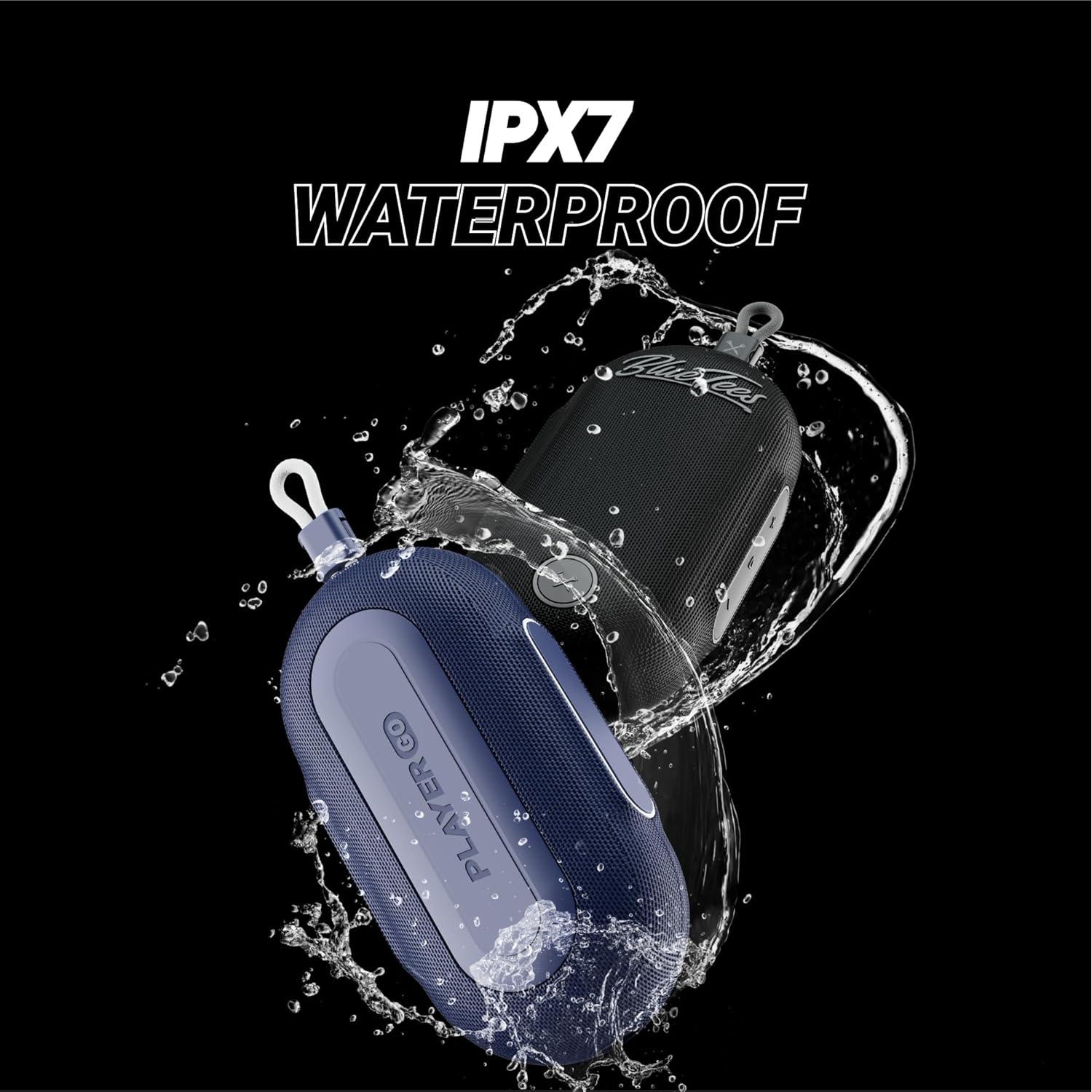 Altavoz GPS Bluetooth Blue Tees Player Go - Impermeable IPX7