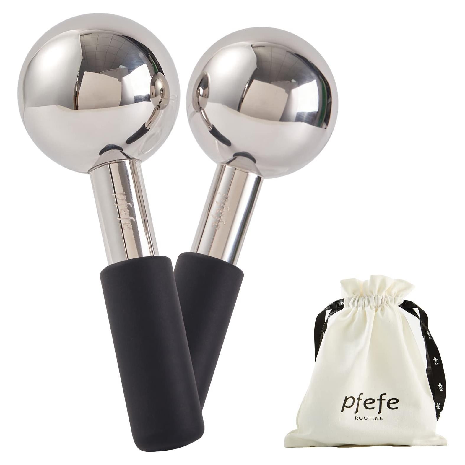 Esferas de Hielo para la Cara Pfefe - Crioterapia Acero Inoxidable