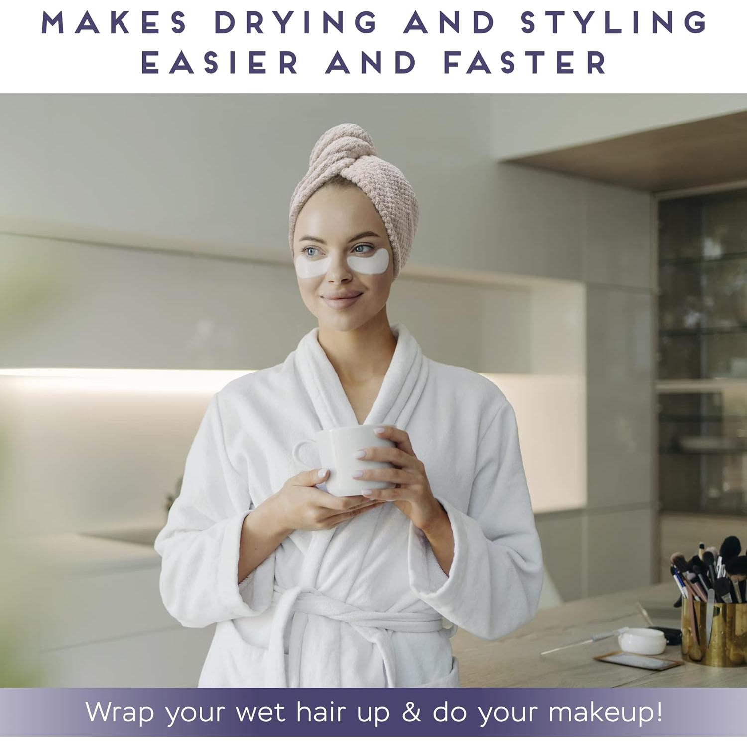 Paquete de 2 Toallas de Microfibra Beige SimpleField 66x25cm