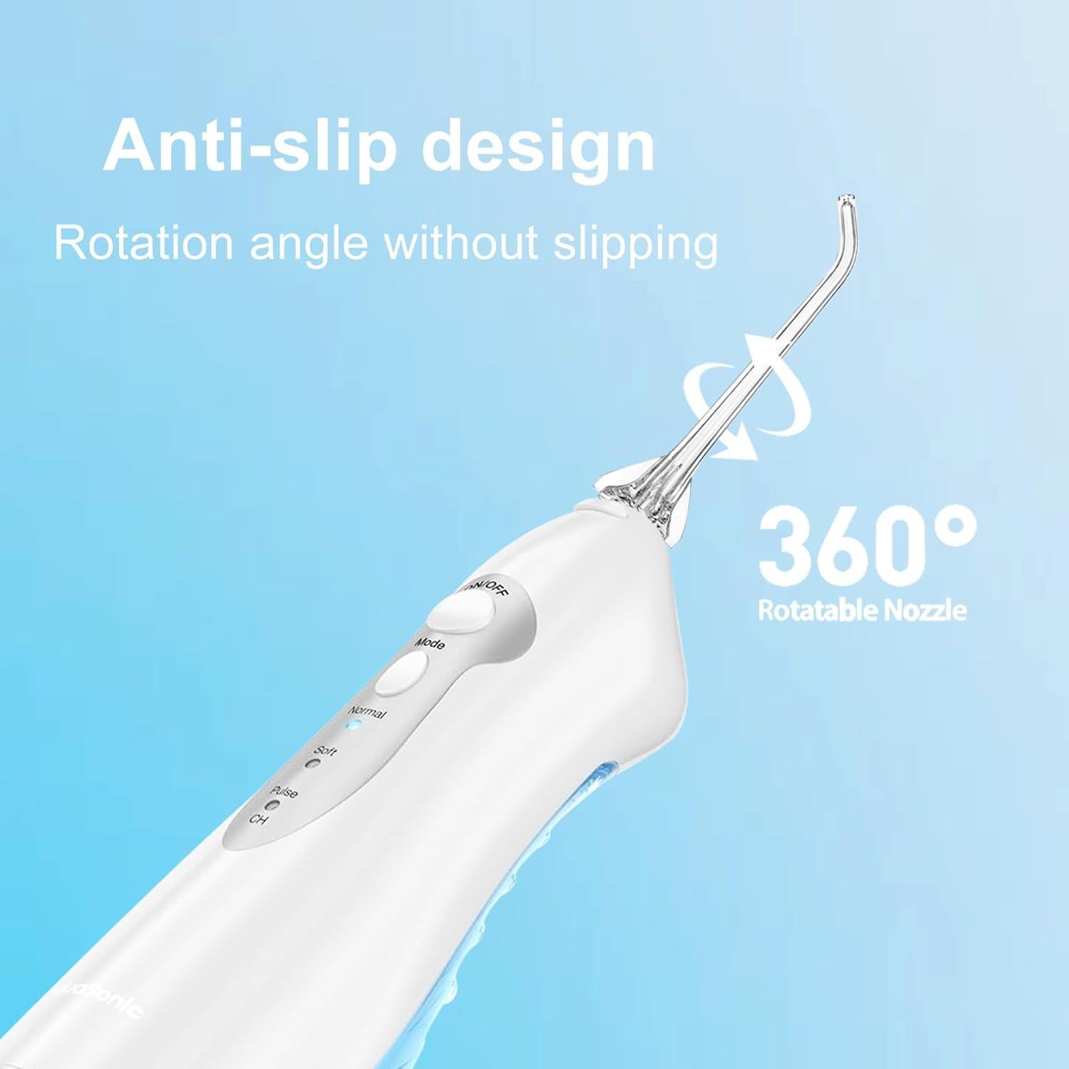 Cabezal de Reemplazo AquaSonic Aqua Flosser - 4 Puntas Clásicas