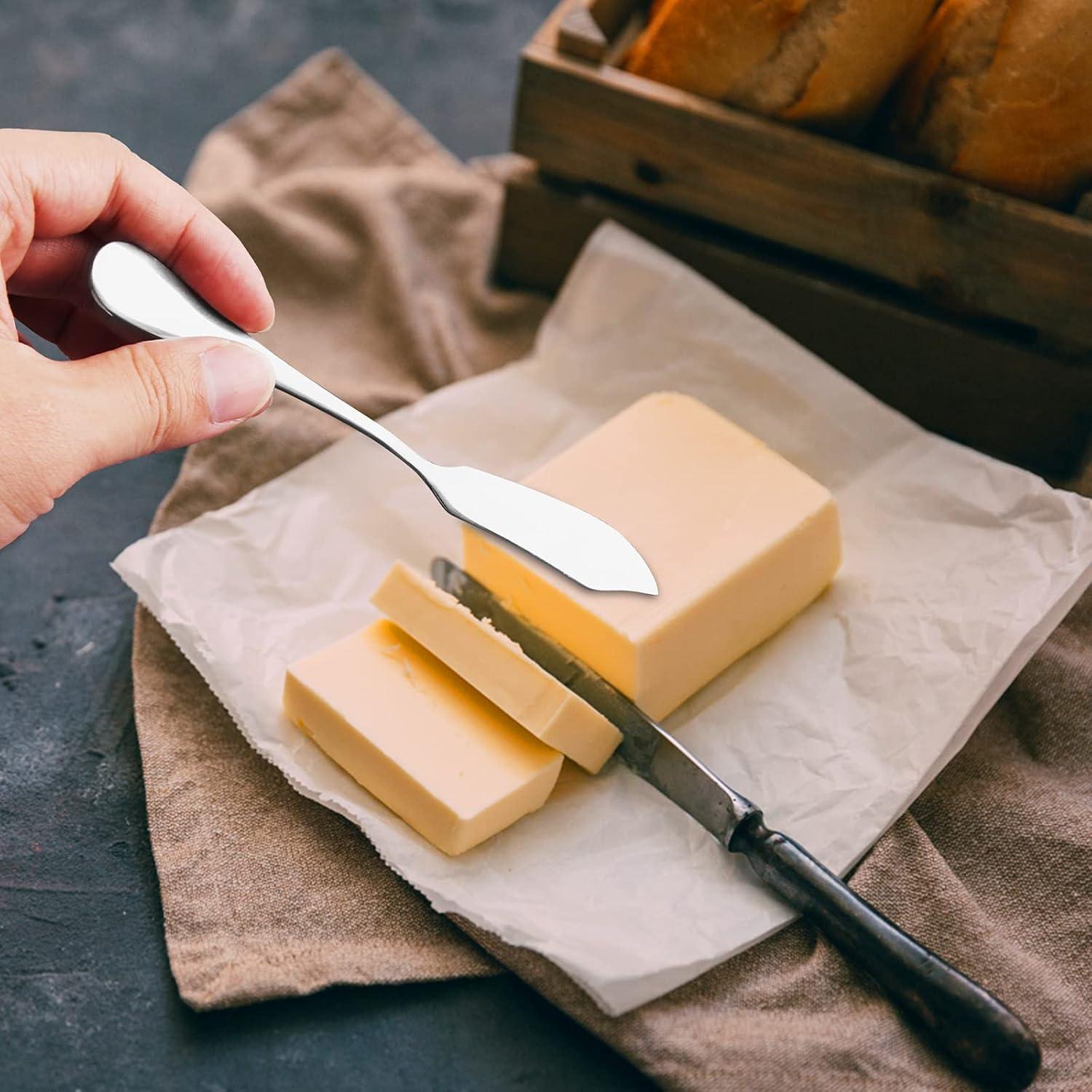 Set de 6 Cuchillos de Mantequilla KINMINGZHU Acero Inoxidable 15 cm