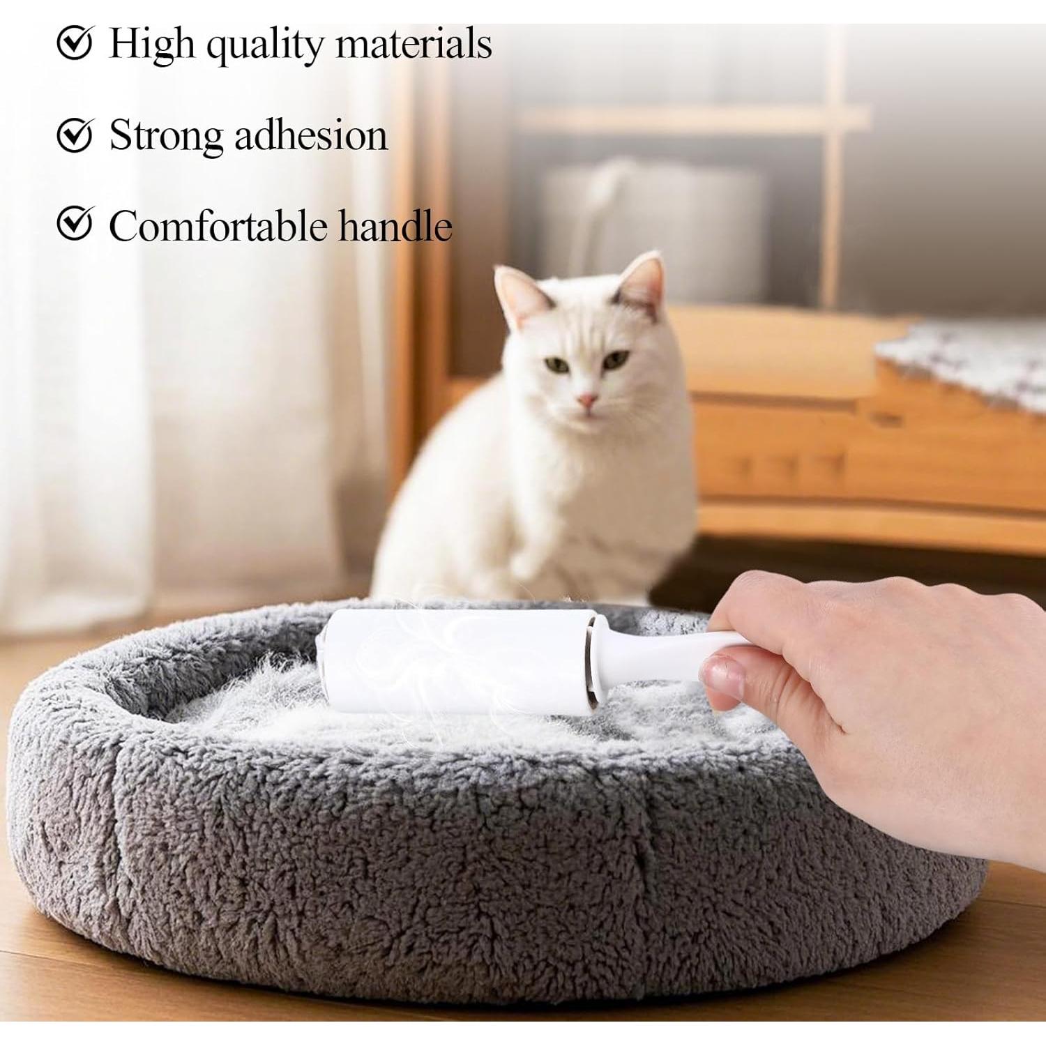 40 Mini Rodillos Quitapelusas Maahongh Viaje Extra Adhesivos