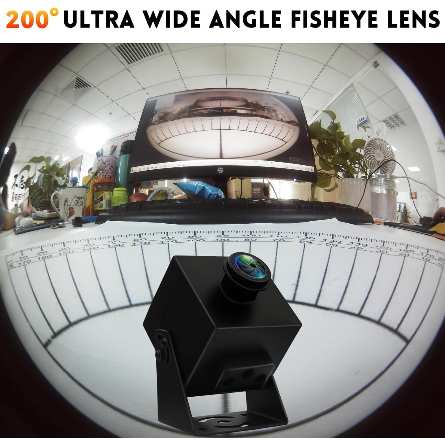 Cámara USB IFWATER 48MP Ultra HD Gran Angular 200°