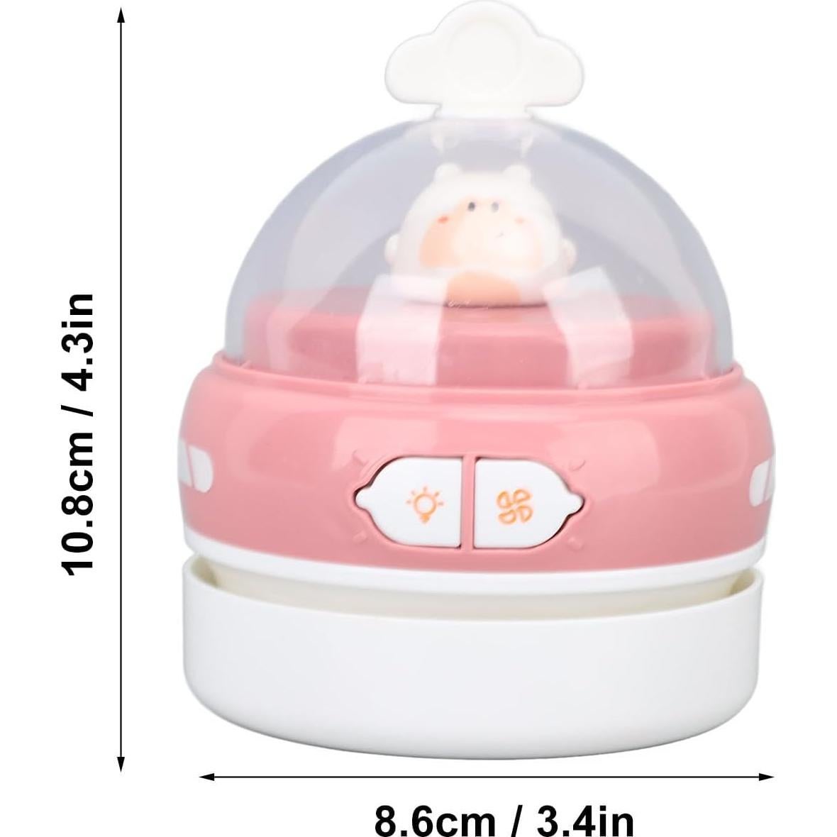 Limpiador de Aspiradora de Escritorio TOPINCN Rosa USB