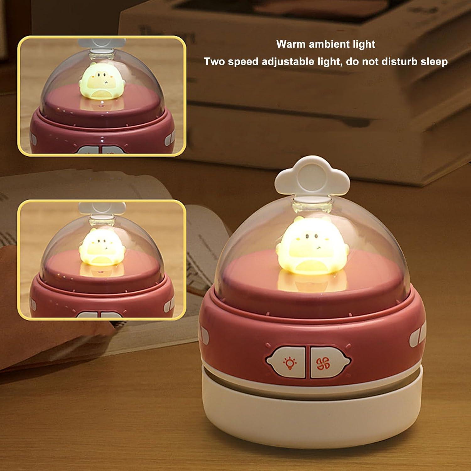 Limpiador de Aspiradora de Escritorio TOPINCN Rosa USB