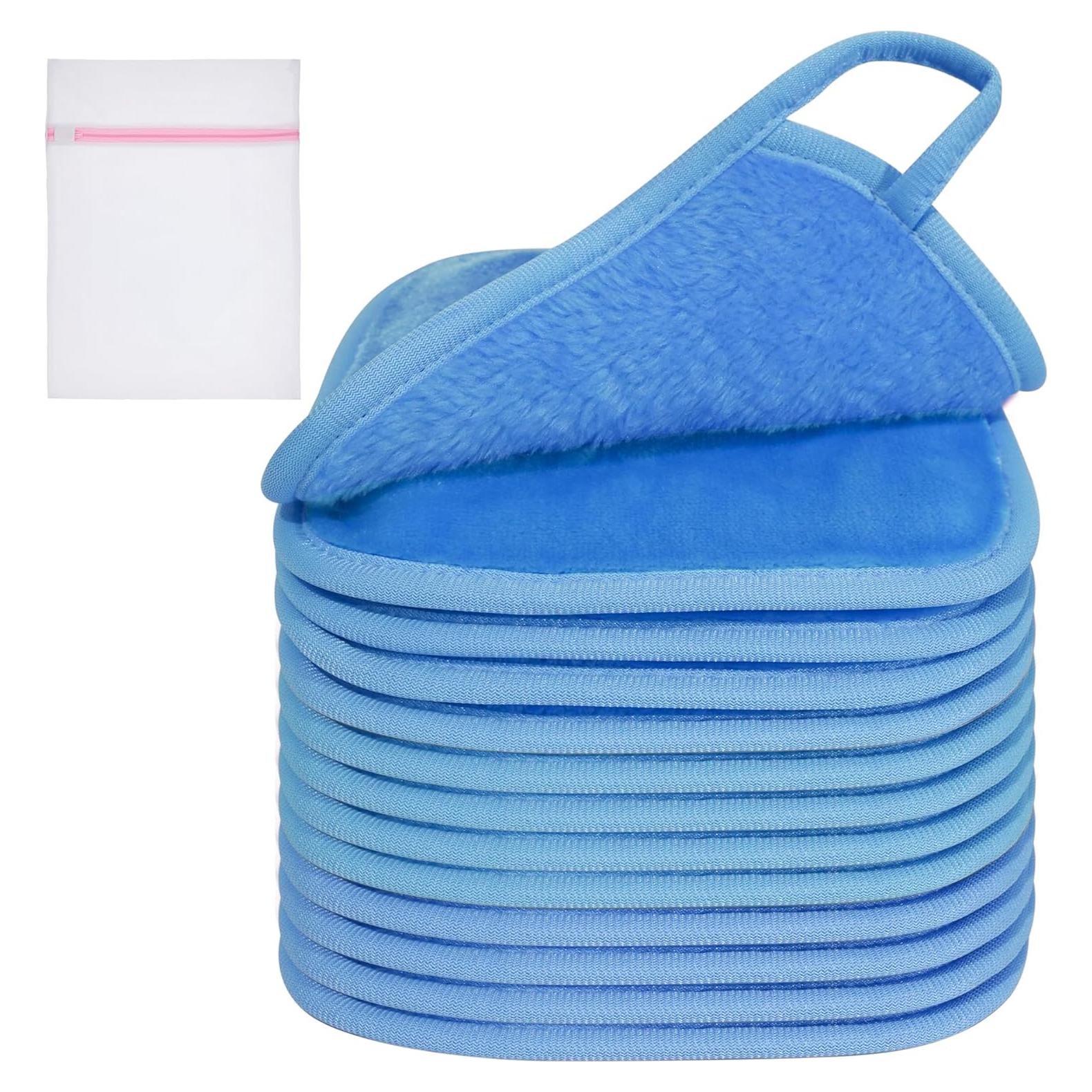 Paño Desmaquillante KODAMO Reutilizable 12 Piezas Microfibra