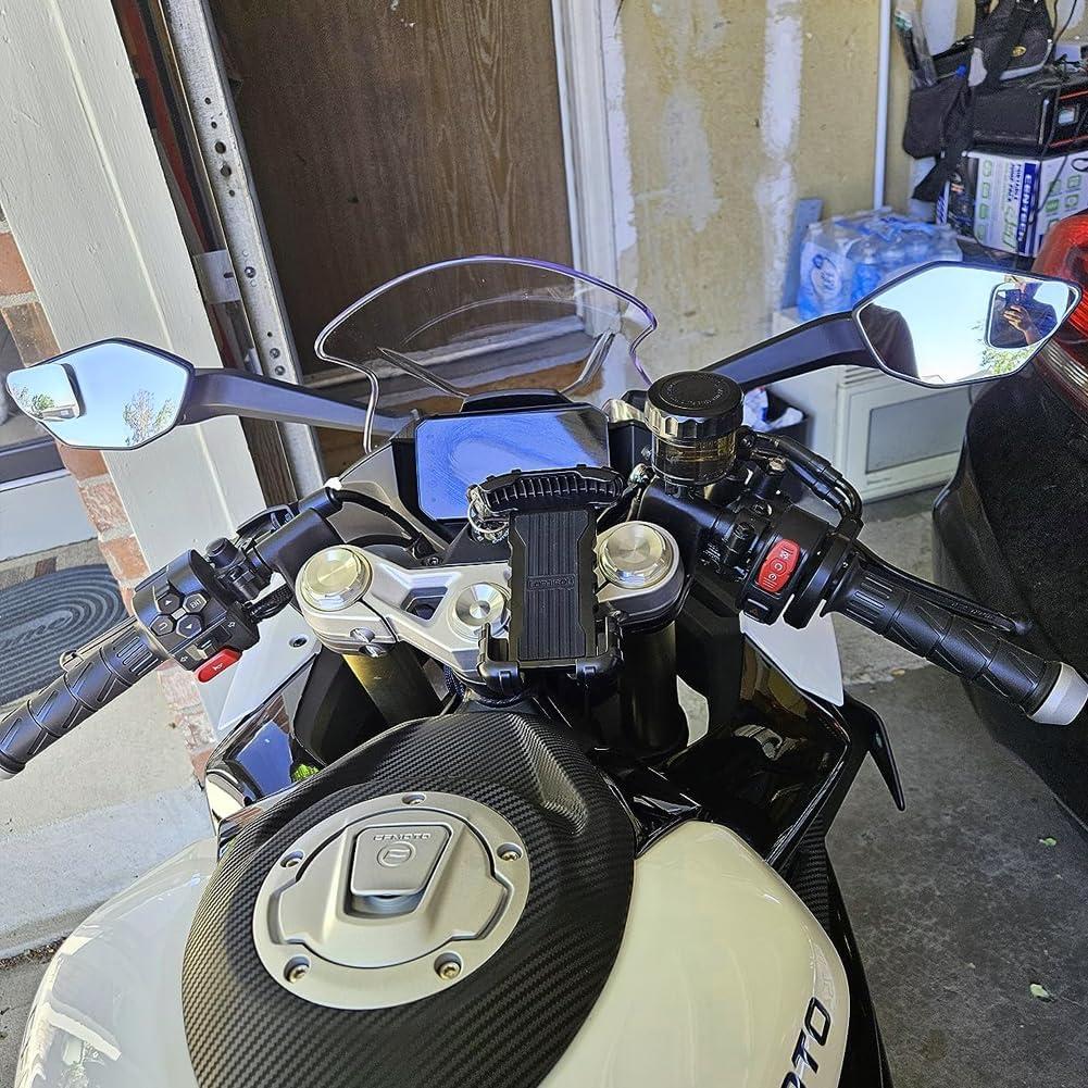 Espejo de Punto Ciego Ampper, 2 Piezas, Vidrio HD Convexo