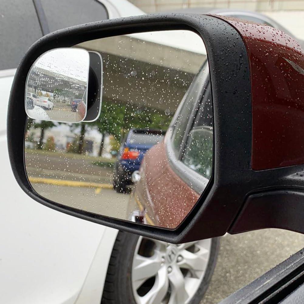 Espejo de Punto Ciego Ampper, 2 Piezas, Vidrio HD Convexo