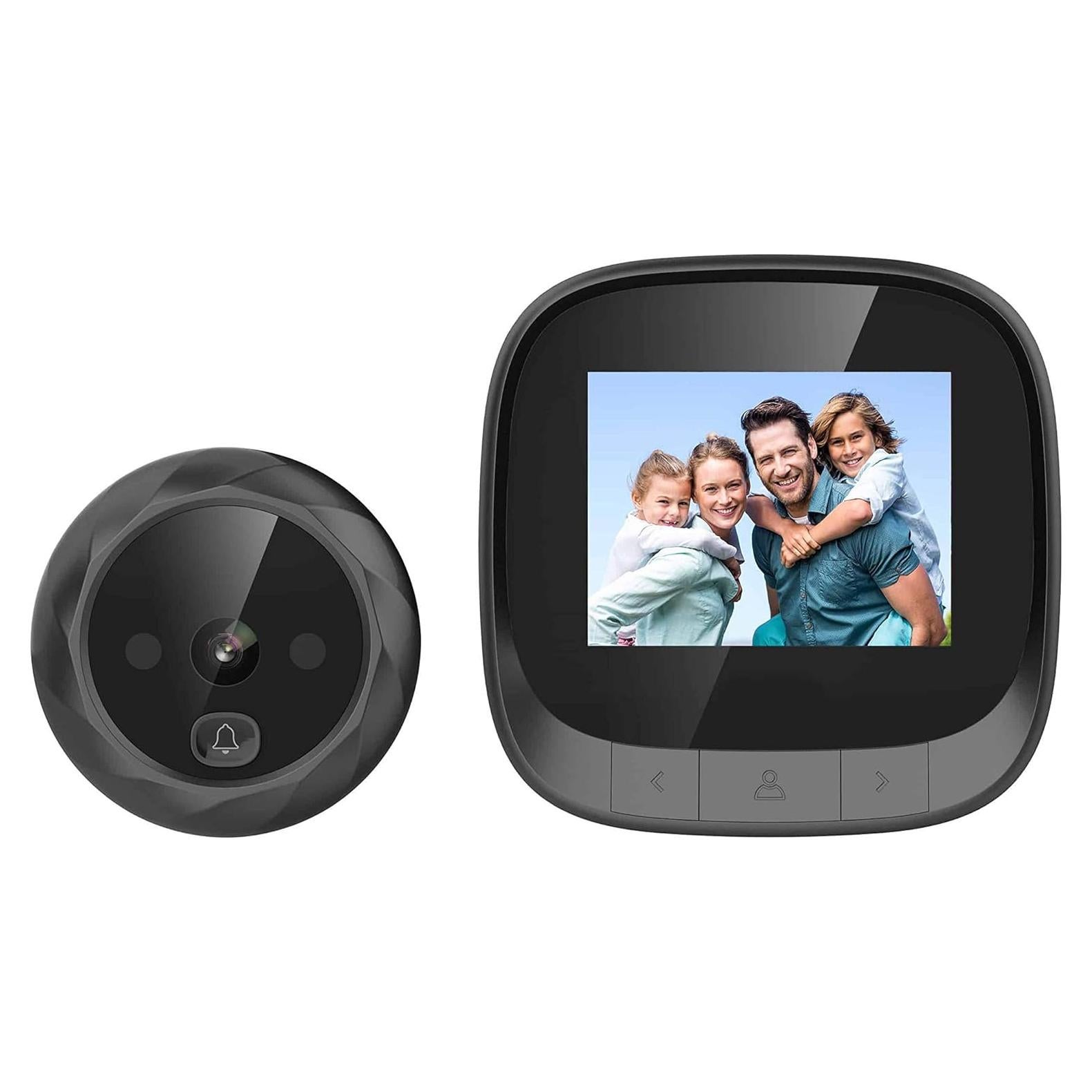 Visor de Puerta de Video Glintcam 2.4" LCD 0.3MP Batería 600mAh