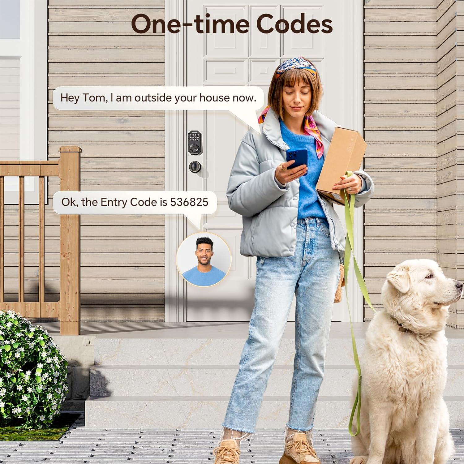 Cerradura Inteligente VCHOO SL02 Wi-Fi con Control de App