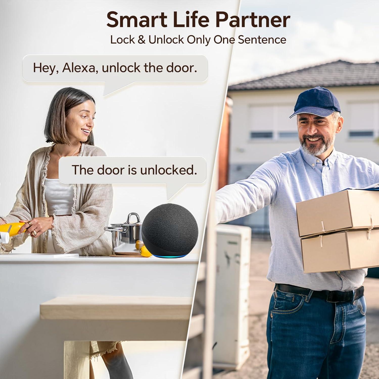 Cerradura Inteligente VCHOO SL02 con Control APP y Auto-Cierre