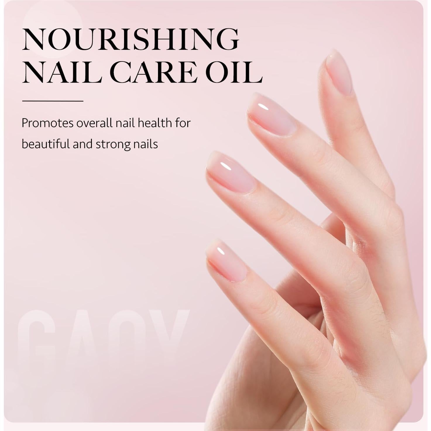 Conjunto de Bolígrafos de Aceite para Cutículas GAOY, 6 Piezas