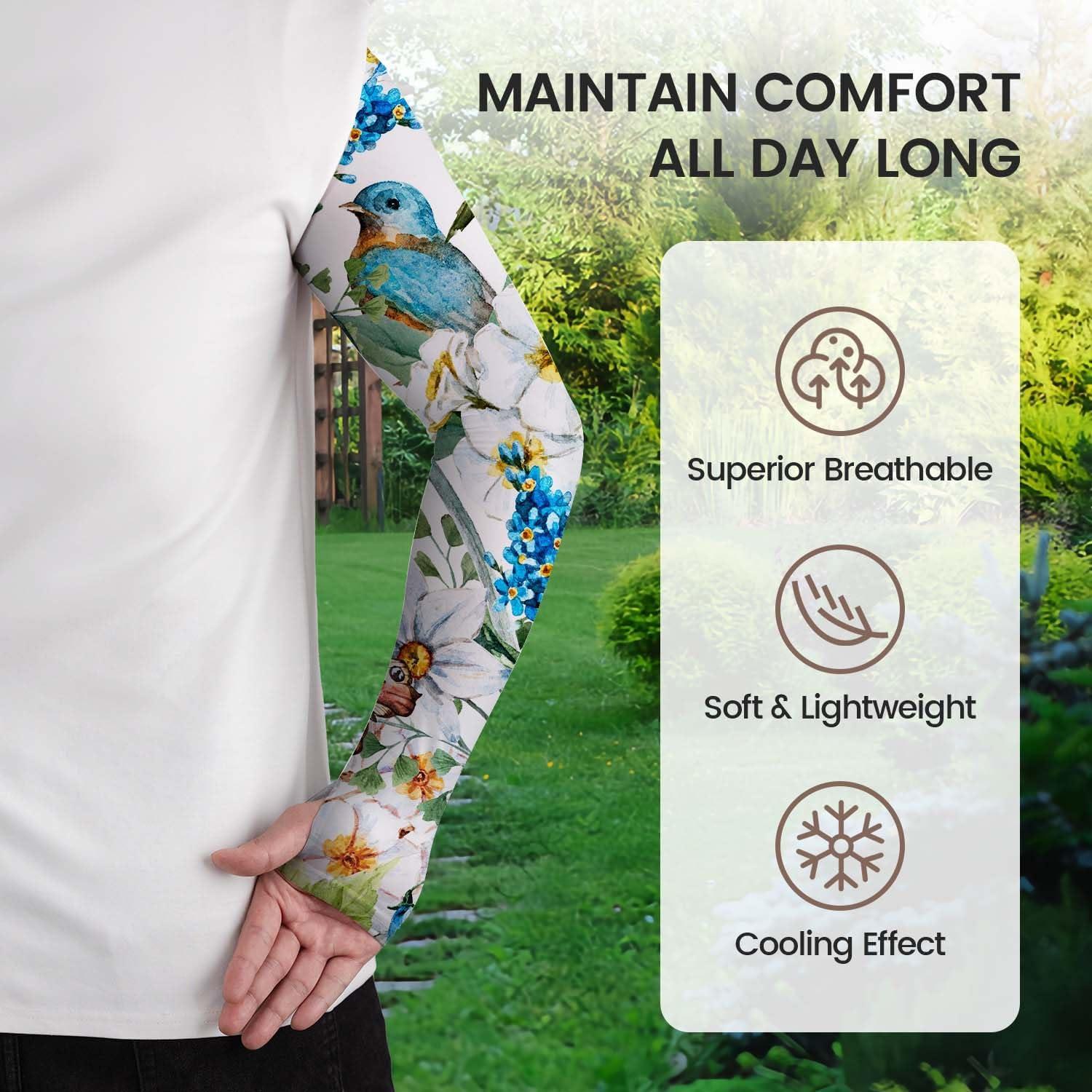 Mangas de Jardinería YPHCDO Protección Solar Unisex 48x12.7cm