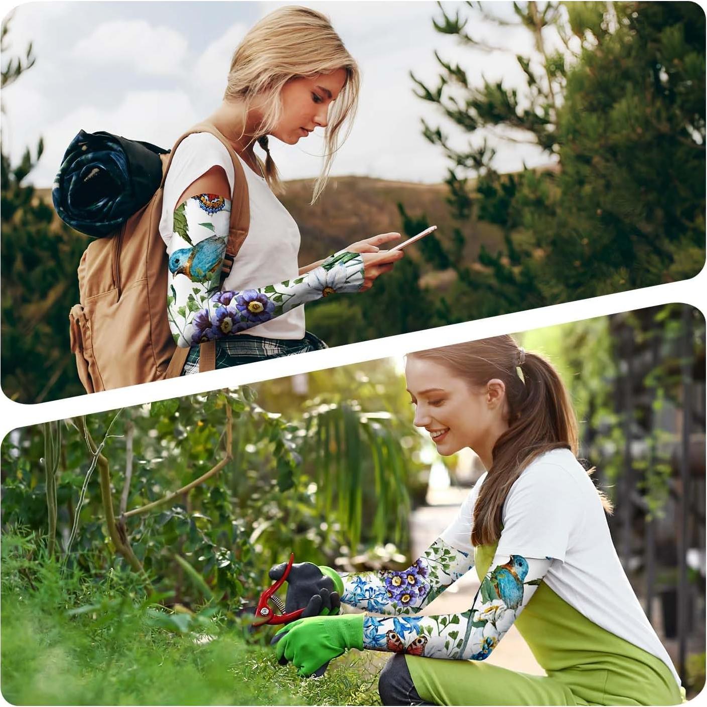 Mangas de Jardinería YPHCDO Protección Solar Unisex 48x12.7cm