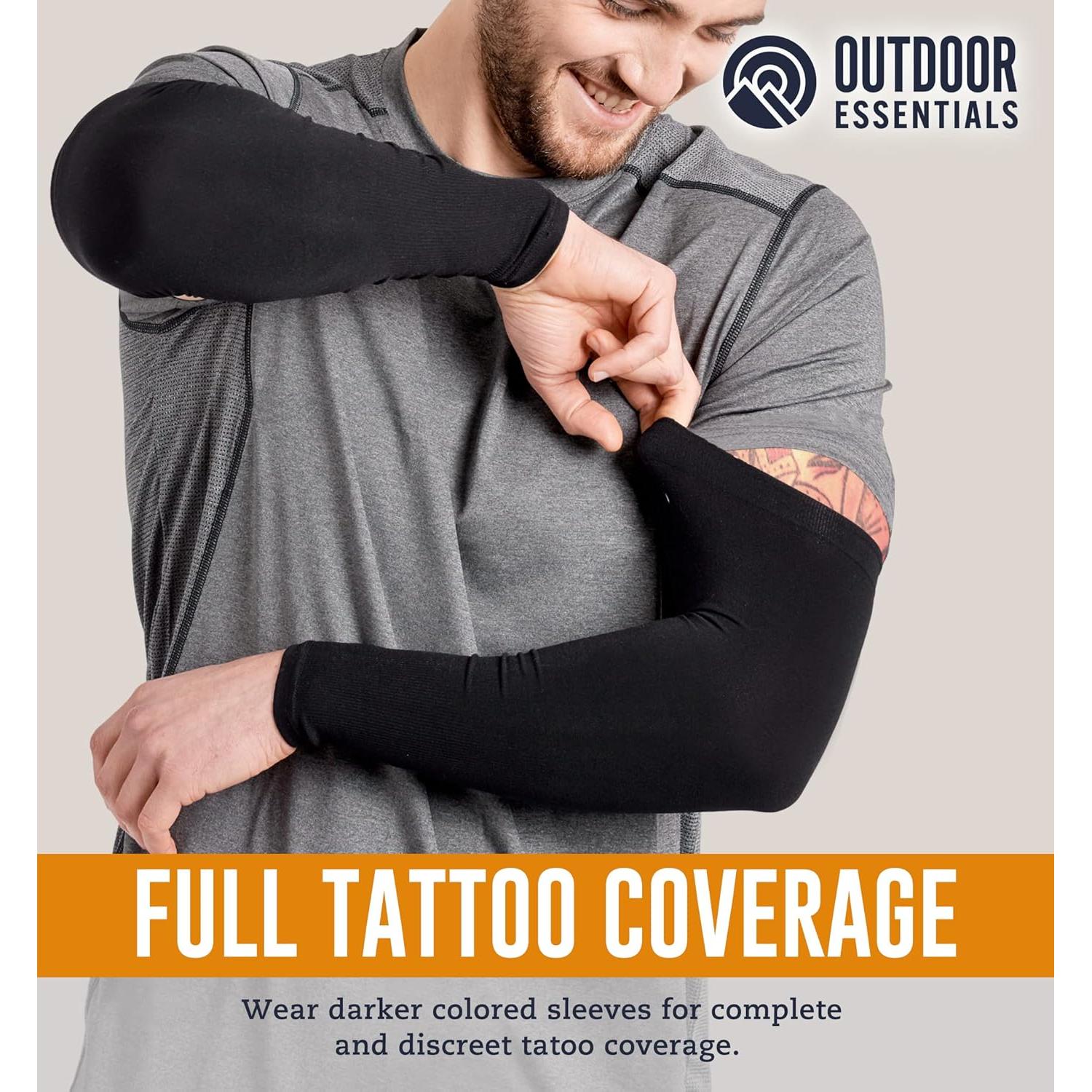 Mangas de Protección Solar UV OutdoorEssentials - Compresión UPF 50