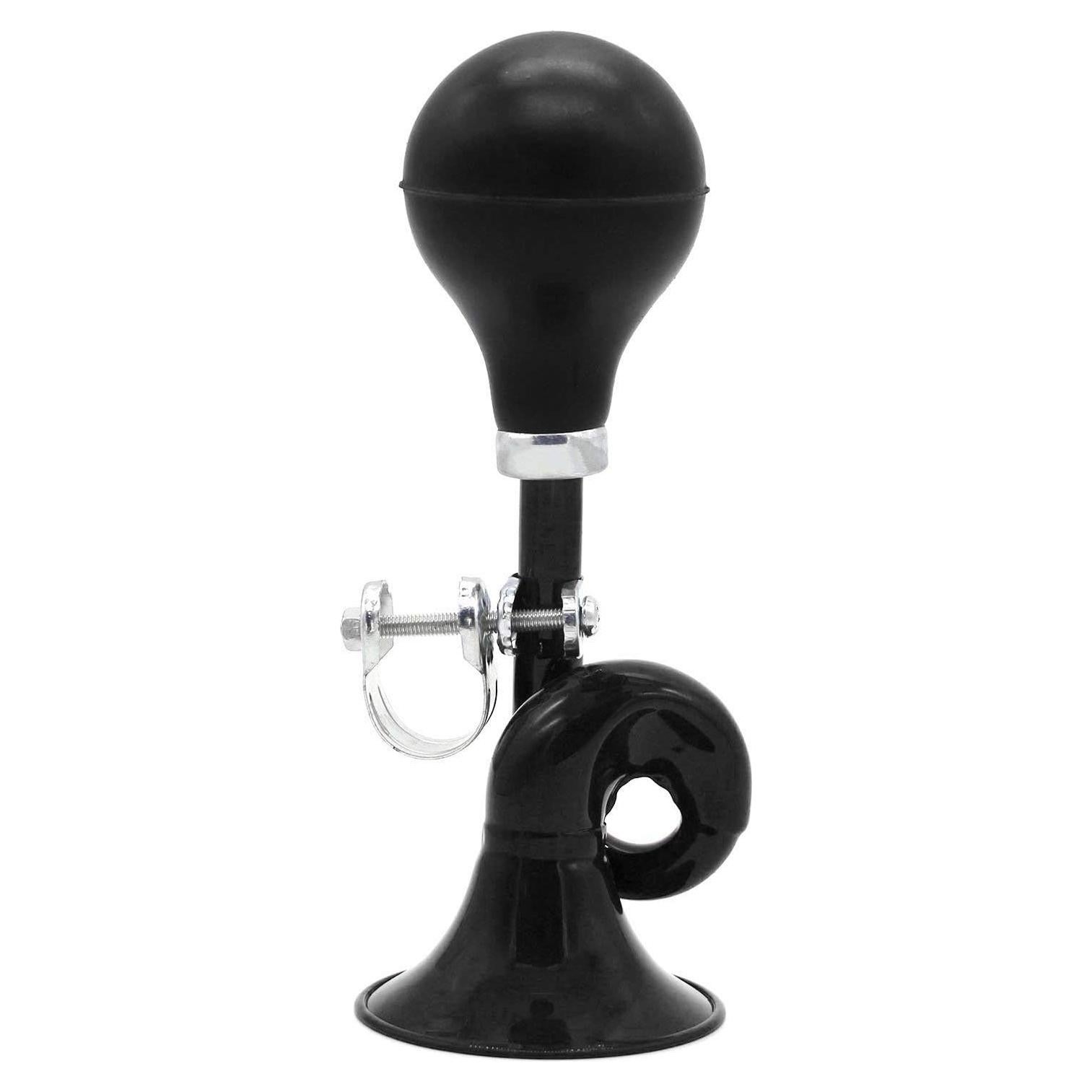 Trompeta Retro Coolrunner para Bicicleta 18cm Metal Negro