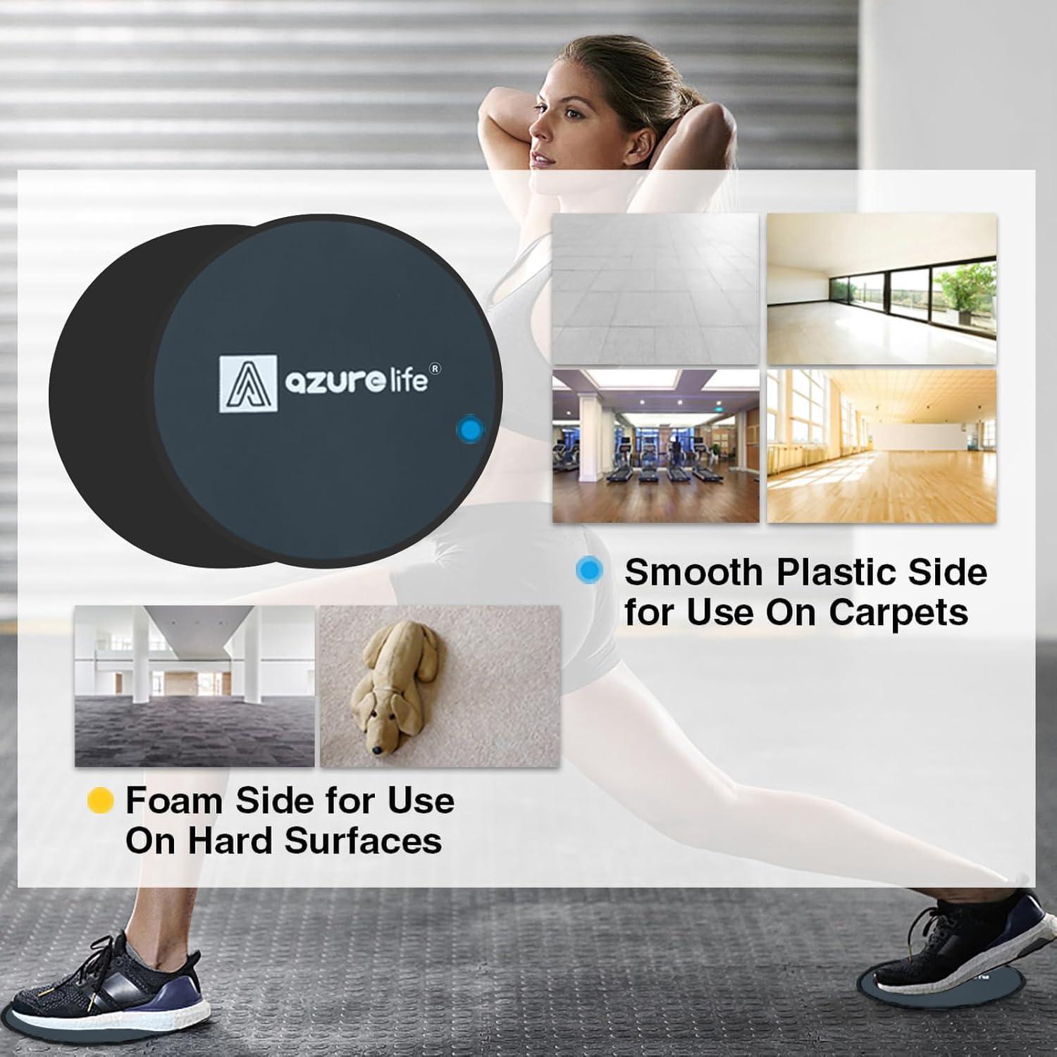 Deslizadores de Núcleo A AZURELIFE Doble Cara 17.78 cm