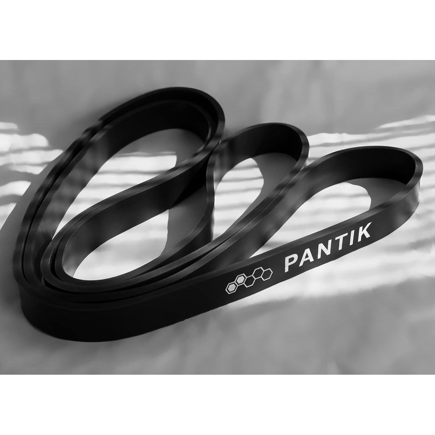 Banda de Resistencia PANTIK Negra 25-65 lbs para Ejercicio