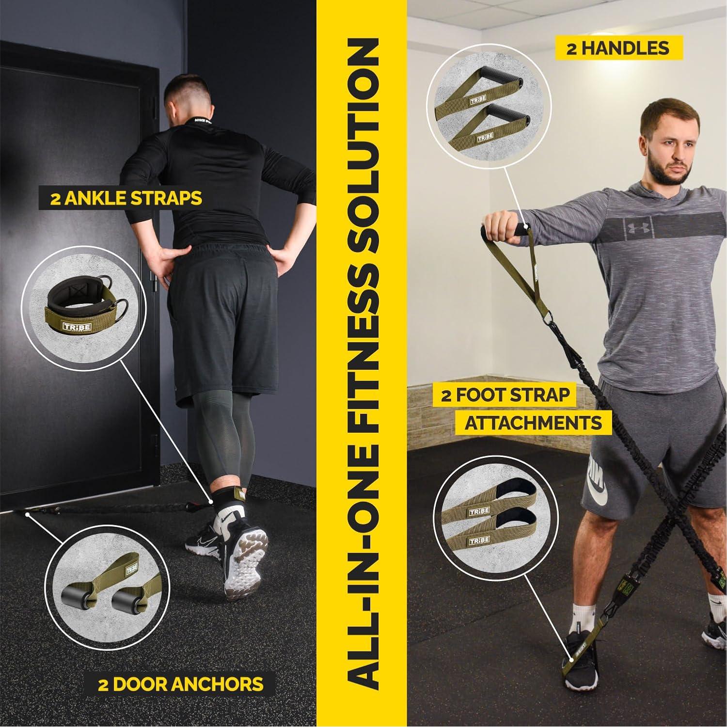 Juego de Bandas de Resistencia Tribe Lifting - 5 Niveles Ajustables