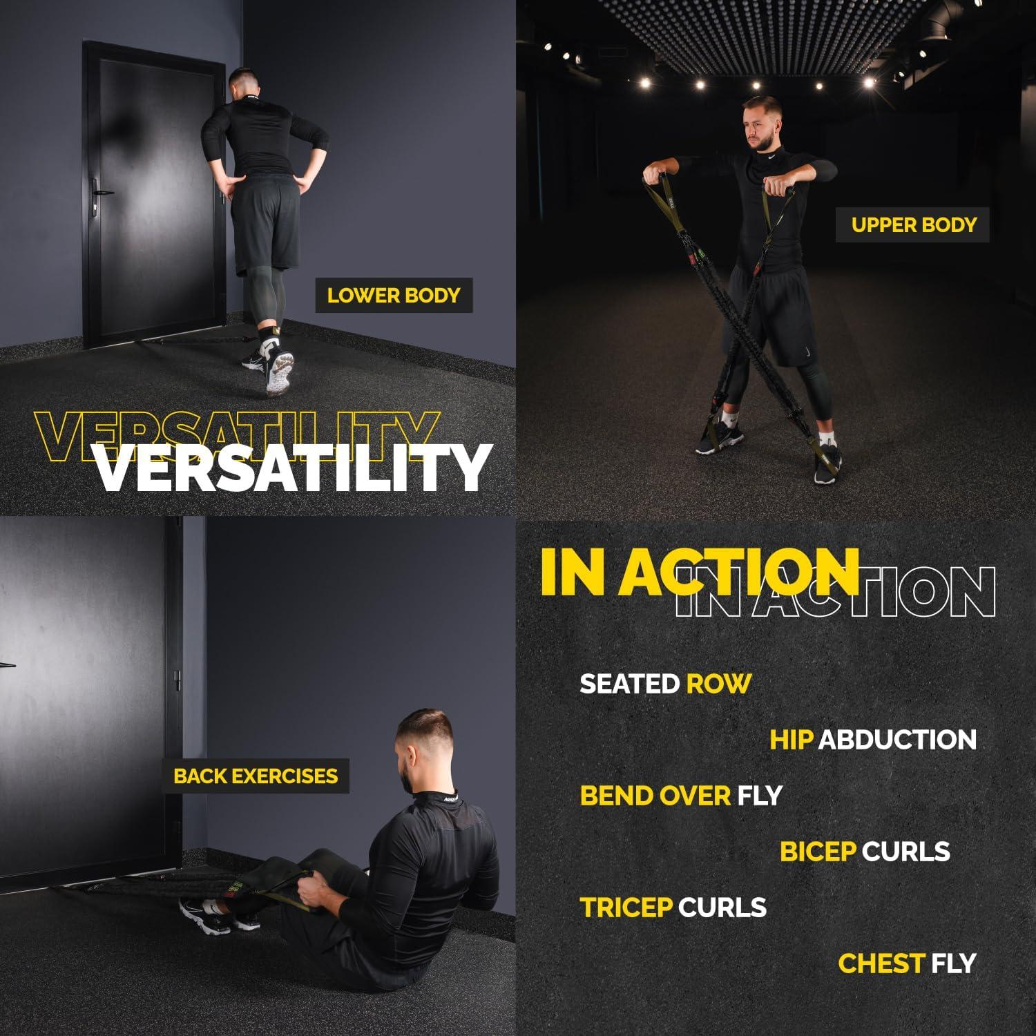 Juego de Bandas de Resistencia Tribe Lifting - 5 Niveles Ajustables