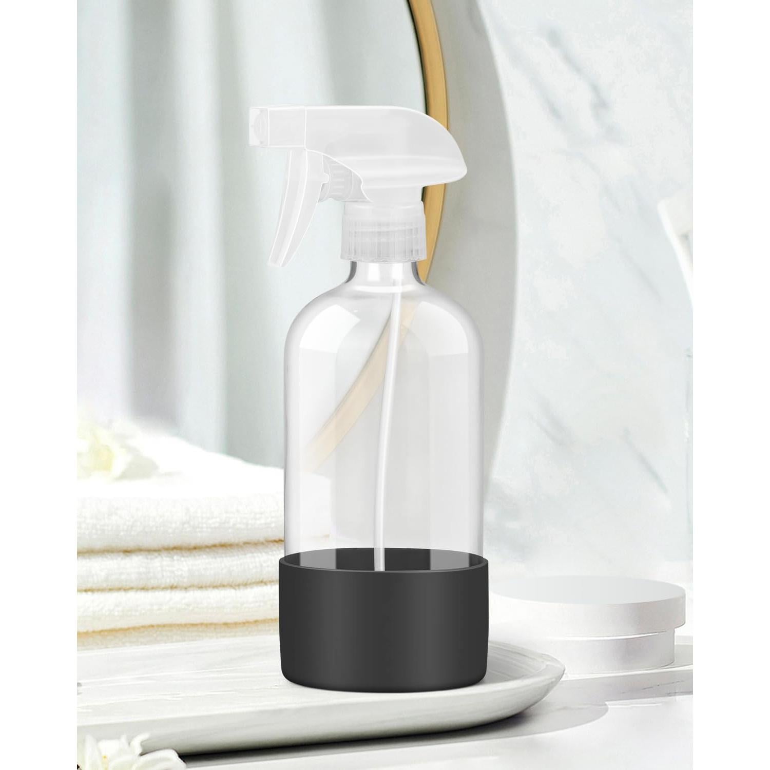 Botellas de Spray de Vidrio Rionisor 473ml con Manga de Silicona