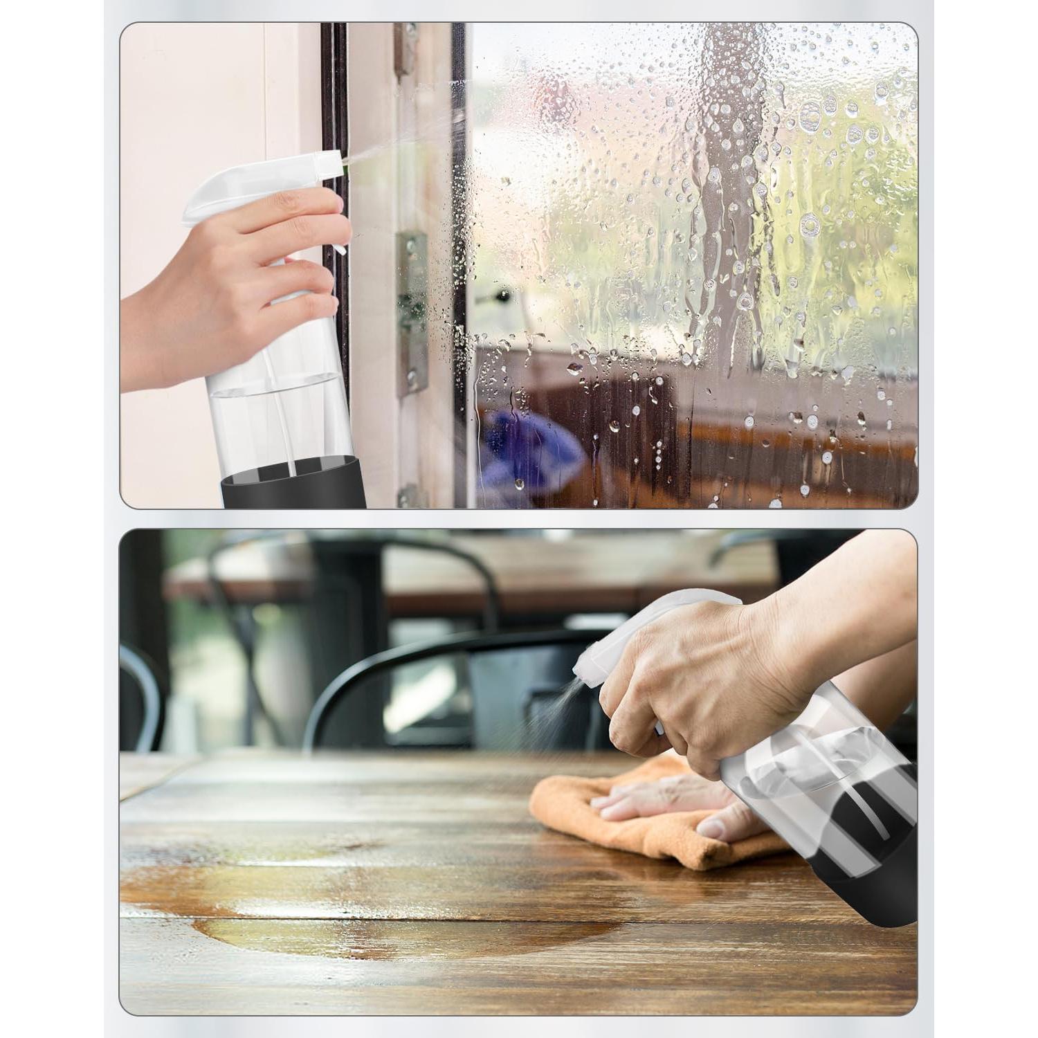 Botellas de Spray de Vidrio Rionisor 473ml con Manga de Silicona