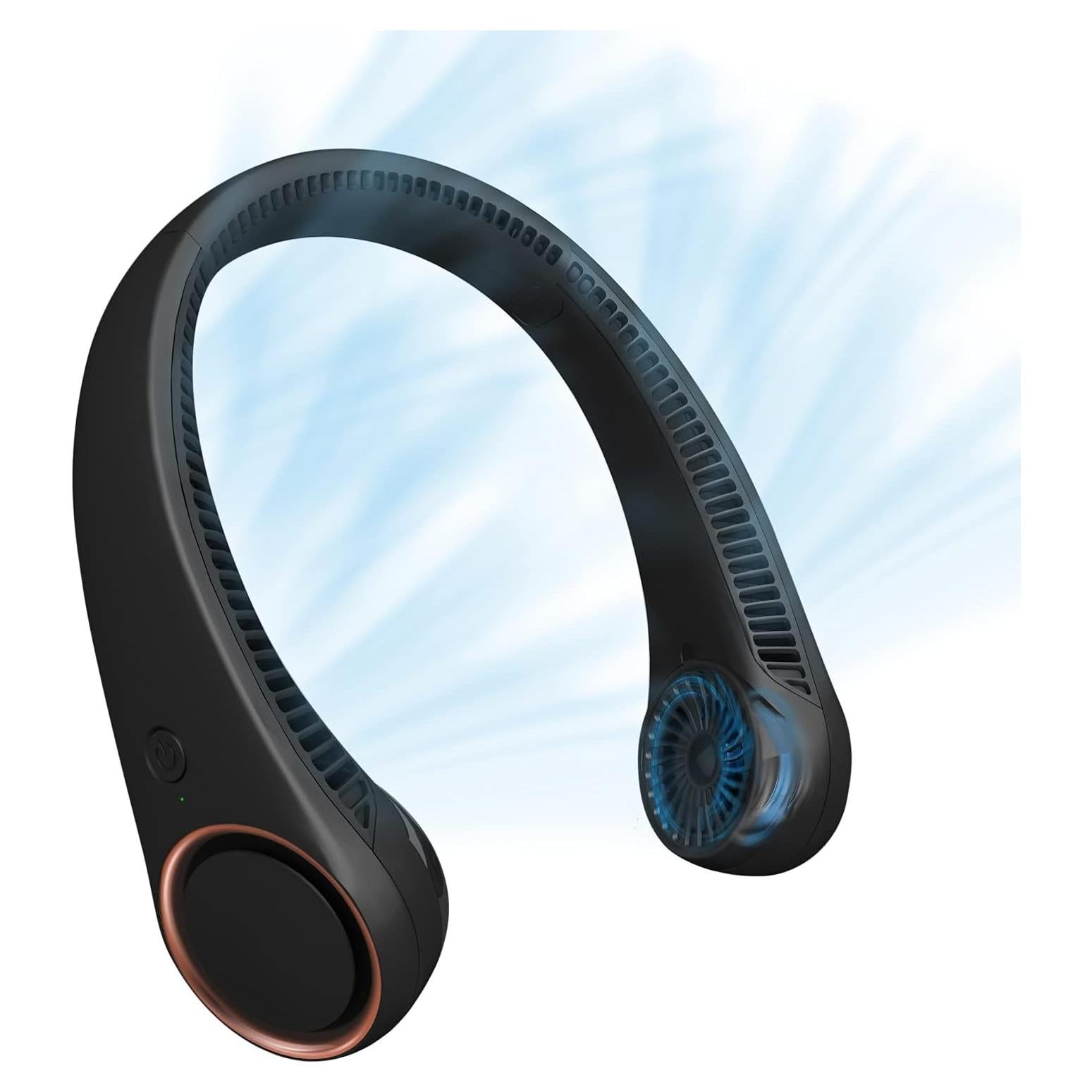 Ventilador de Cuello CIVPOWER CV003 Recargable 4000 mAh USB