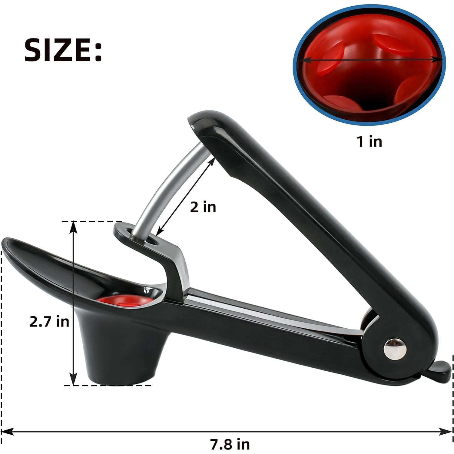 Herramienta para Quitar Huesos de Cereza EWPJDK Acero Inoxidable