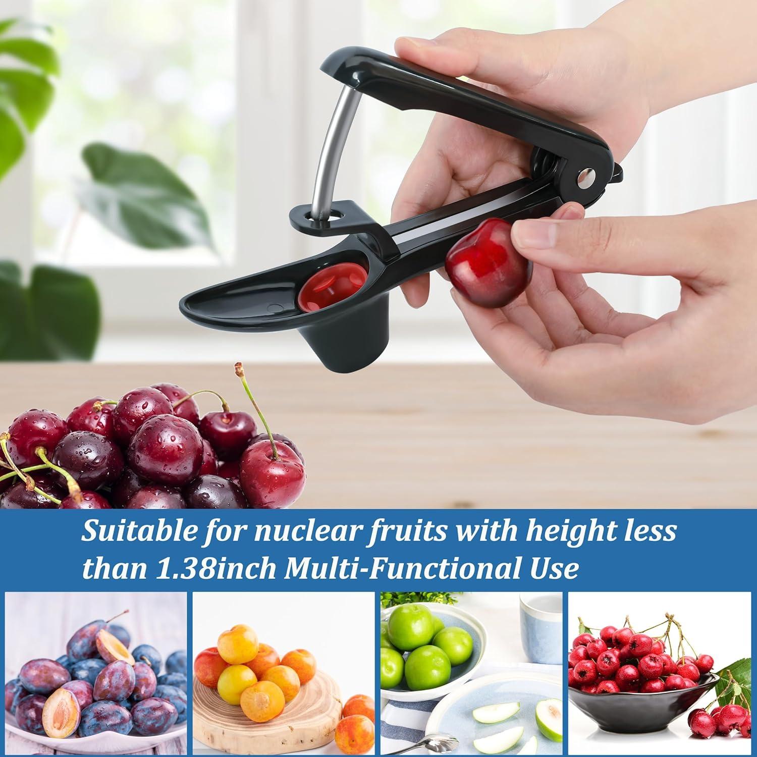 Herramienta para Quitar Huesos de Cereza EWPJDK Acero Inoxidable