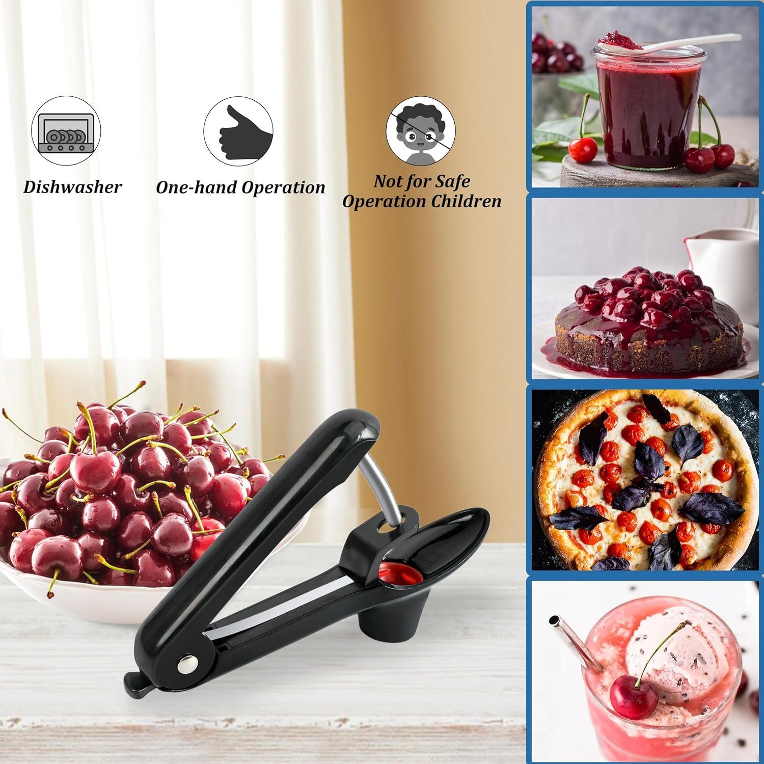 Herramienta para Quitar Huesos de Cereza EWPJDK Acero Inoxidable