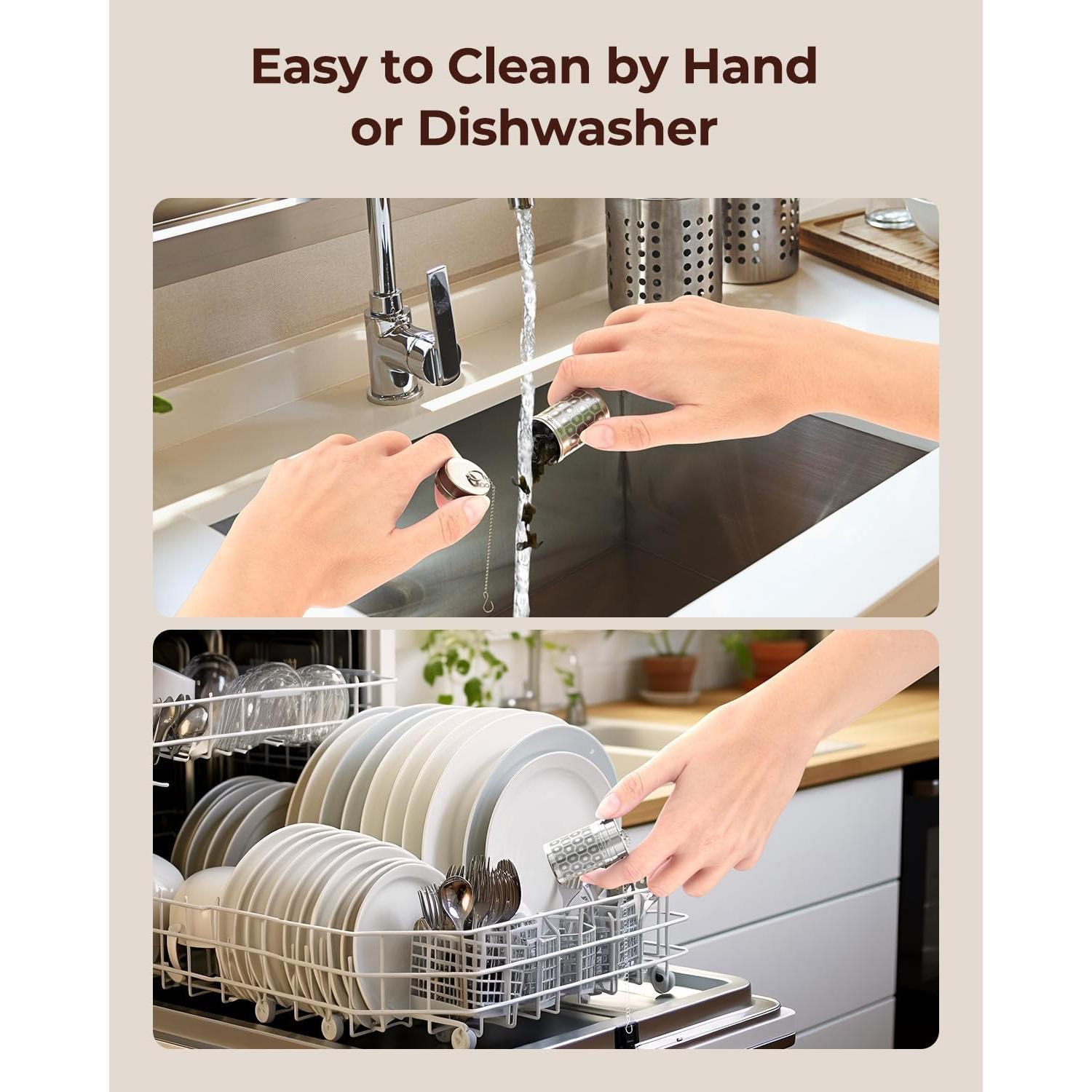 Infusor de Té Reinmoson Acero Inoxidable 304 Extra Pequeño