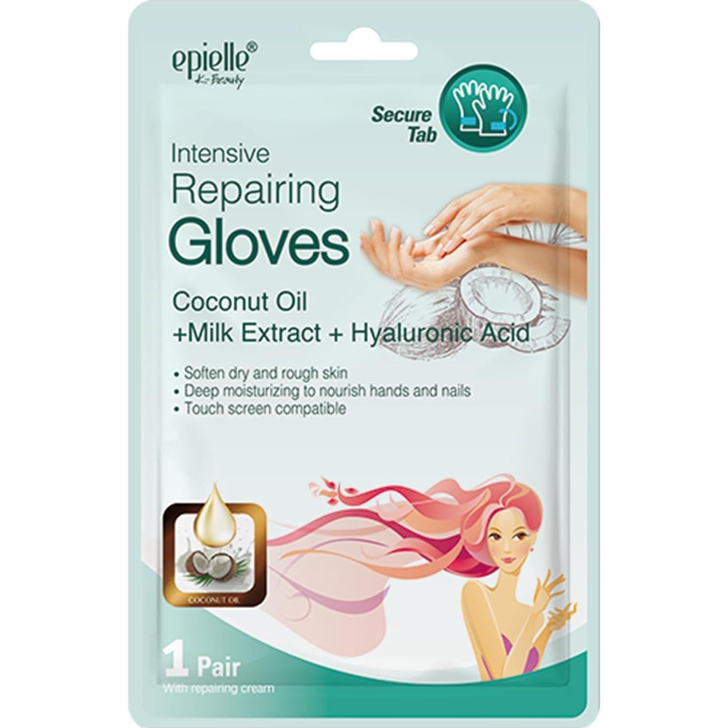 Mascarillas Intensivas Epielle para Manos y Pies - 12 Piezas