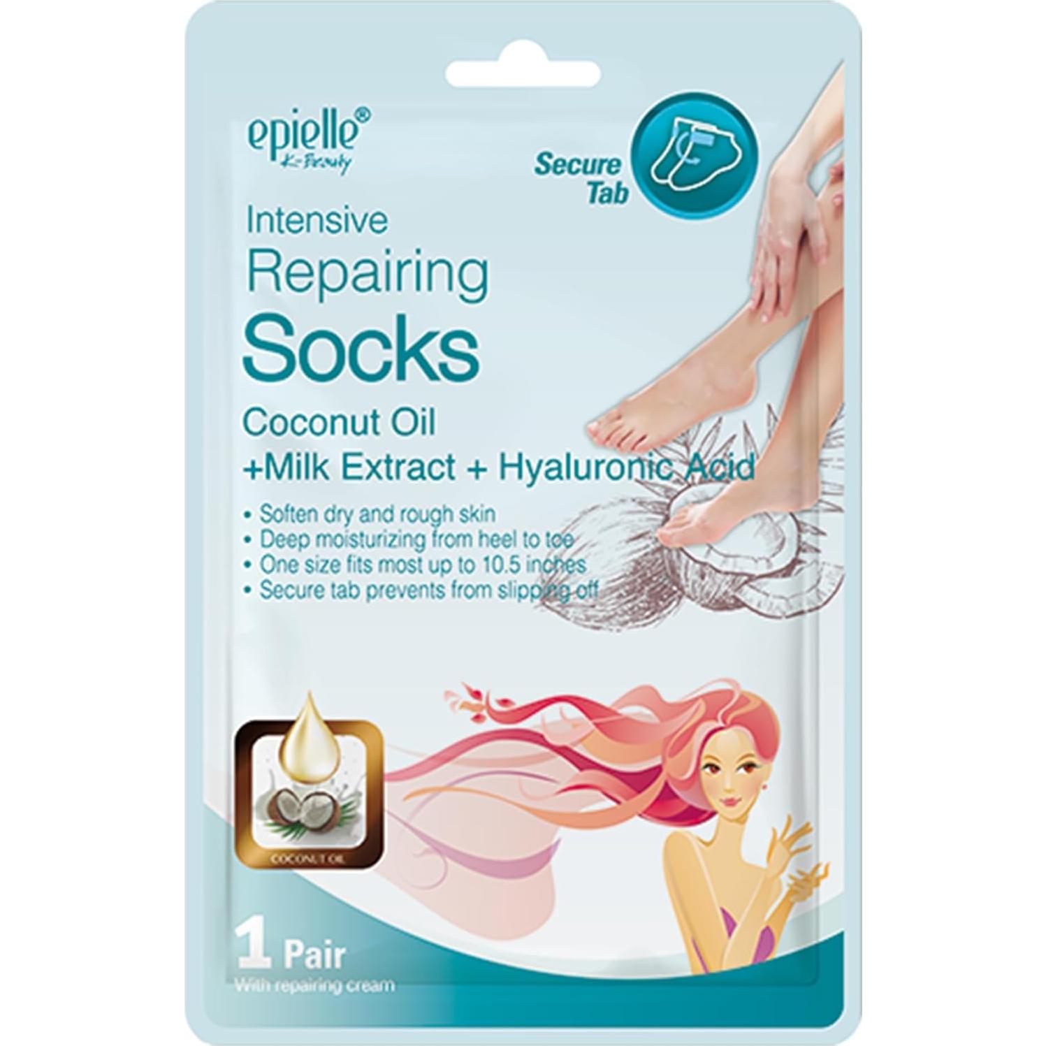 Mascarillas Intensivas Epielle para Manos y Pies - 12 Piezas