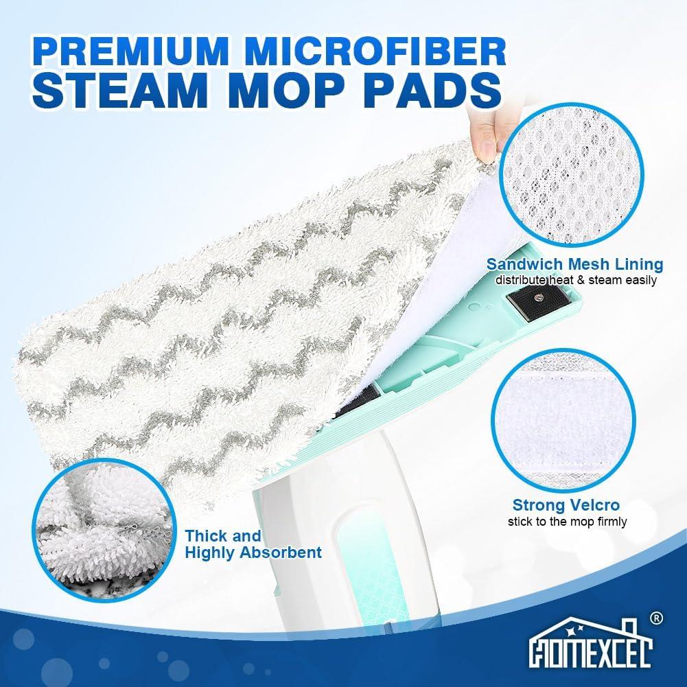Paños de Reemplazo HOMEXCEL para Mopas de Vapor Shark S1000 - 2 Unidades