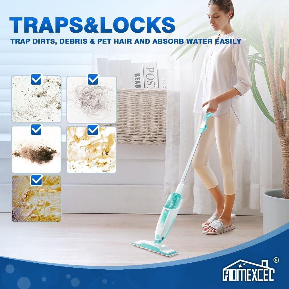 Paños de Reemplazo HOMEXCEL para Mopas de Vapor Shark S1000 - 2 Unidades