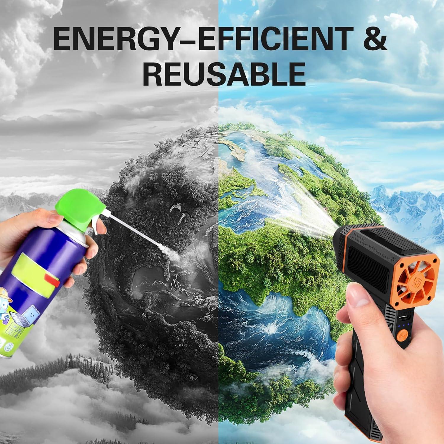 Soplador de Aire Eléctrico Beloving F35-X1 130000RPM Inalámbrico