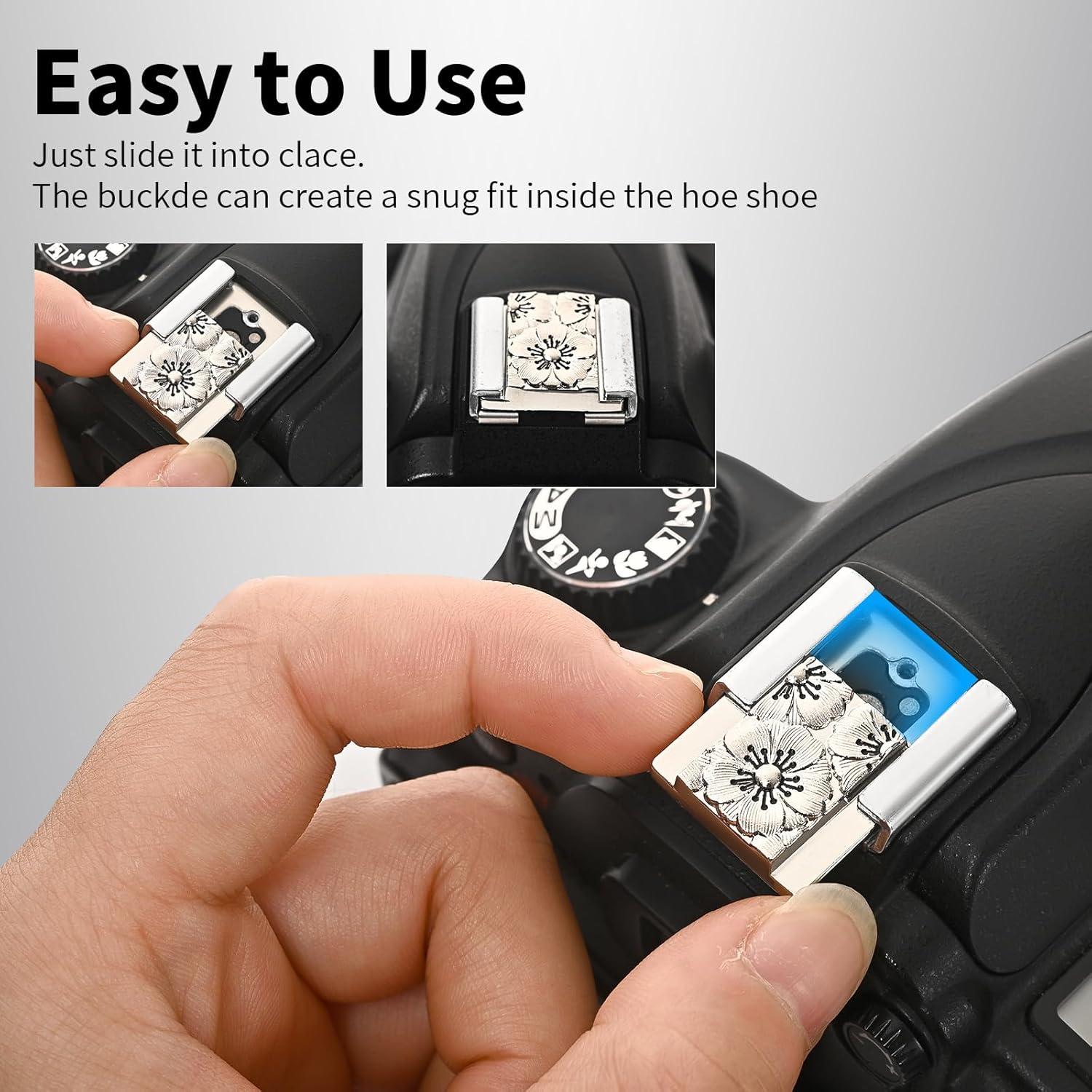 Cubierta de zapata caliente DBZZ para cámaras Canon Nikon Fuji