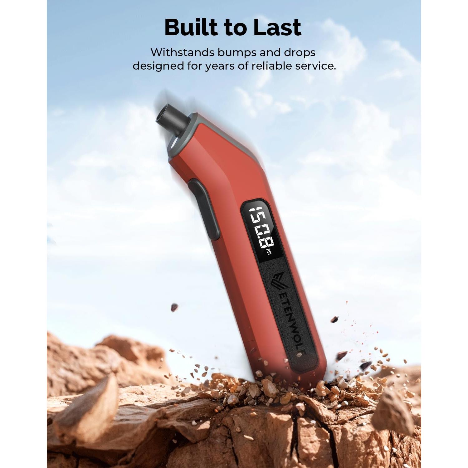 Medidor de Presión de Neumáticos ETENWOLF T300 Plus 200 PSI