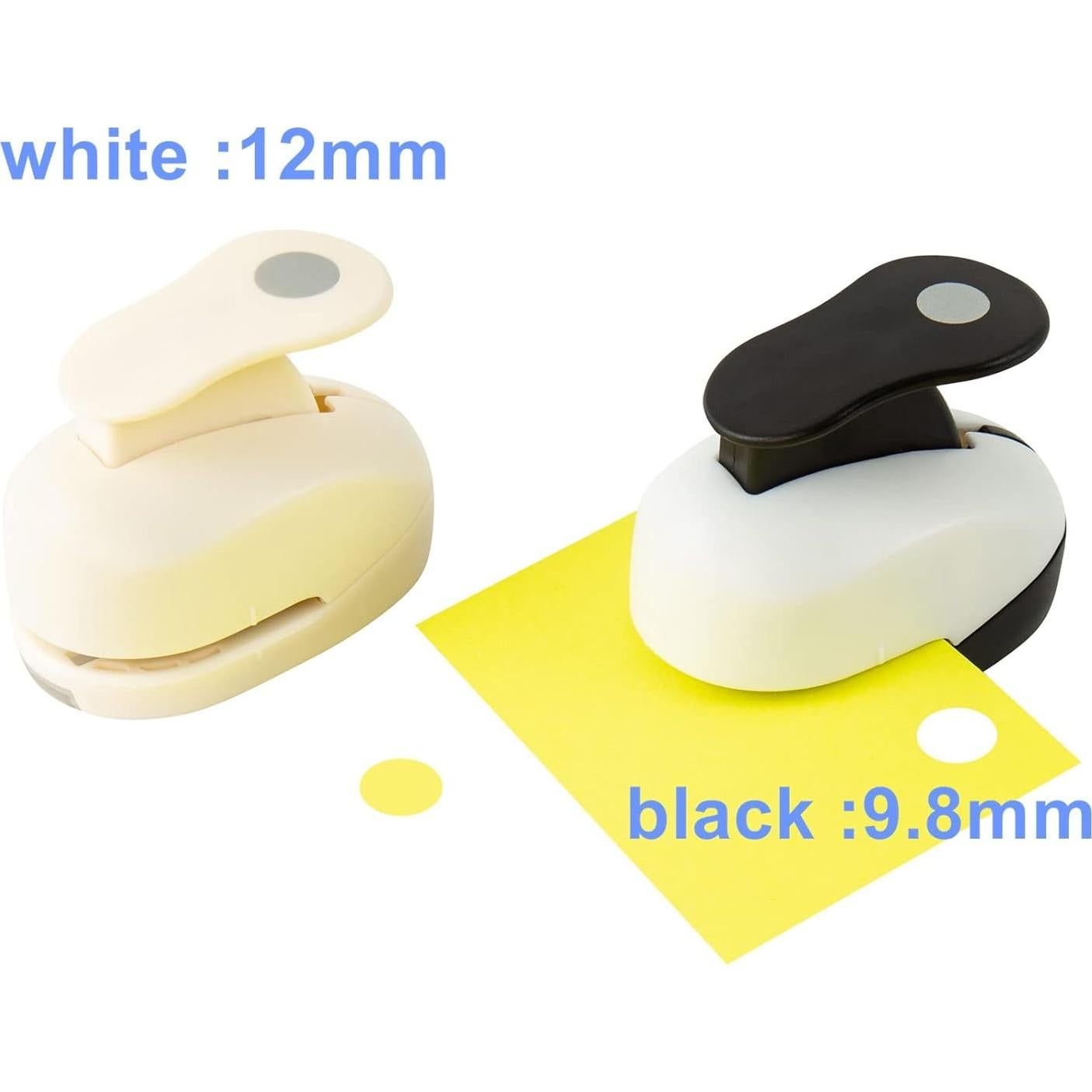 Juego de 2 Perforadoras de Agujeros QIQQIKIN 9.8mm y 12mm